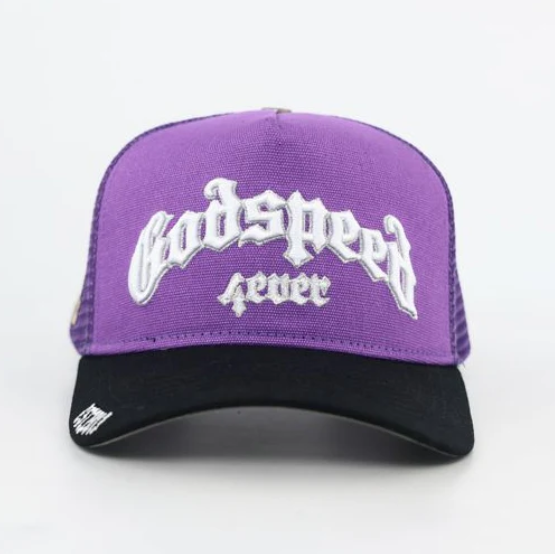 Godspeed GS Forever Trucker Hat (Purple/Black)