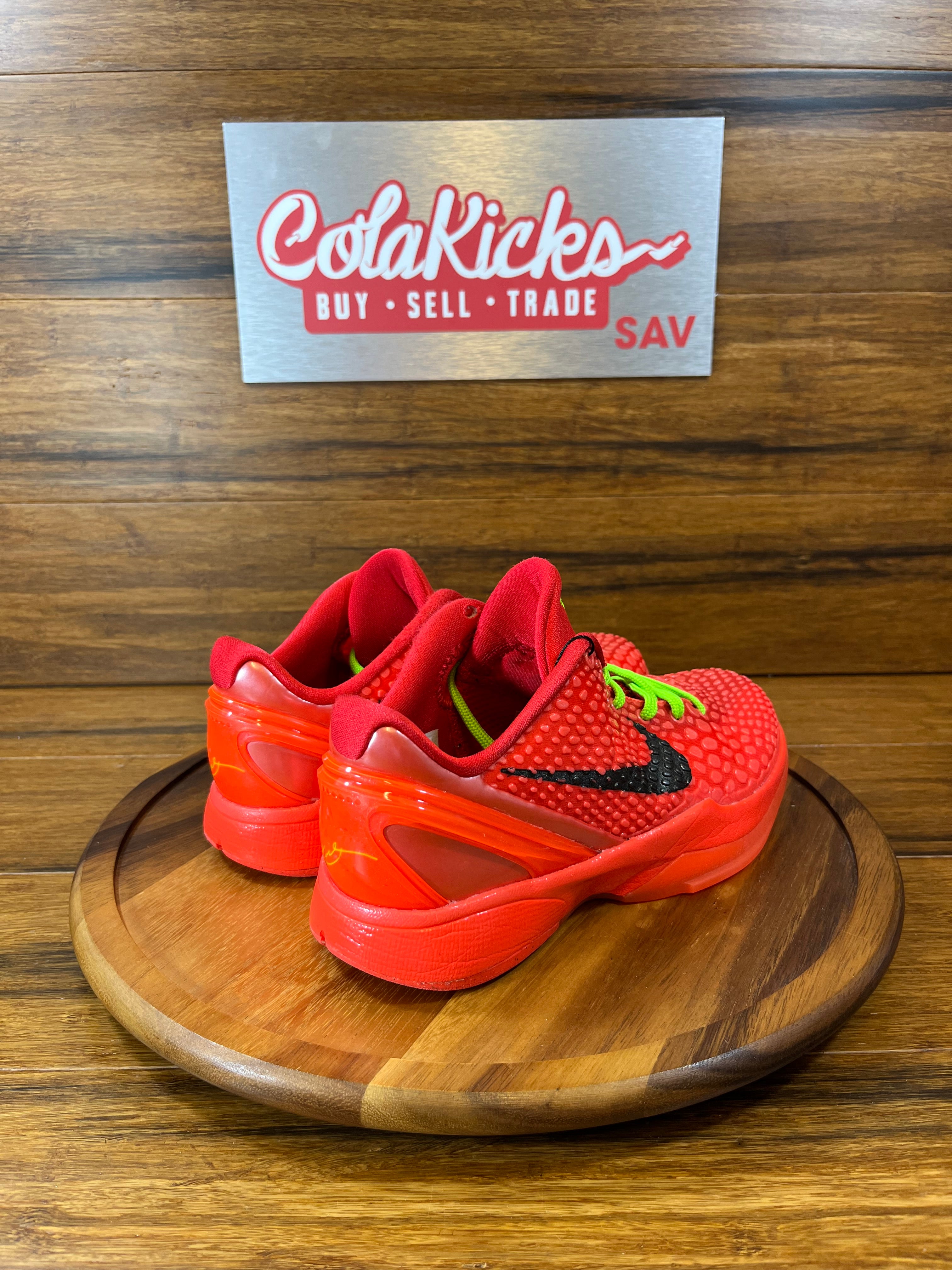 Nike Kobe 6 Protro Reverse Grinch (GS)