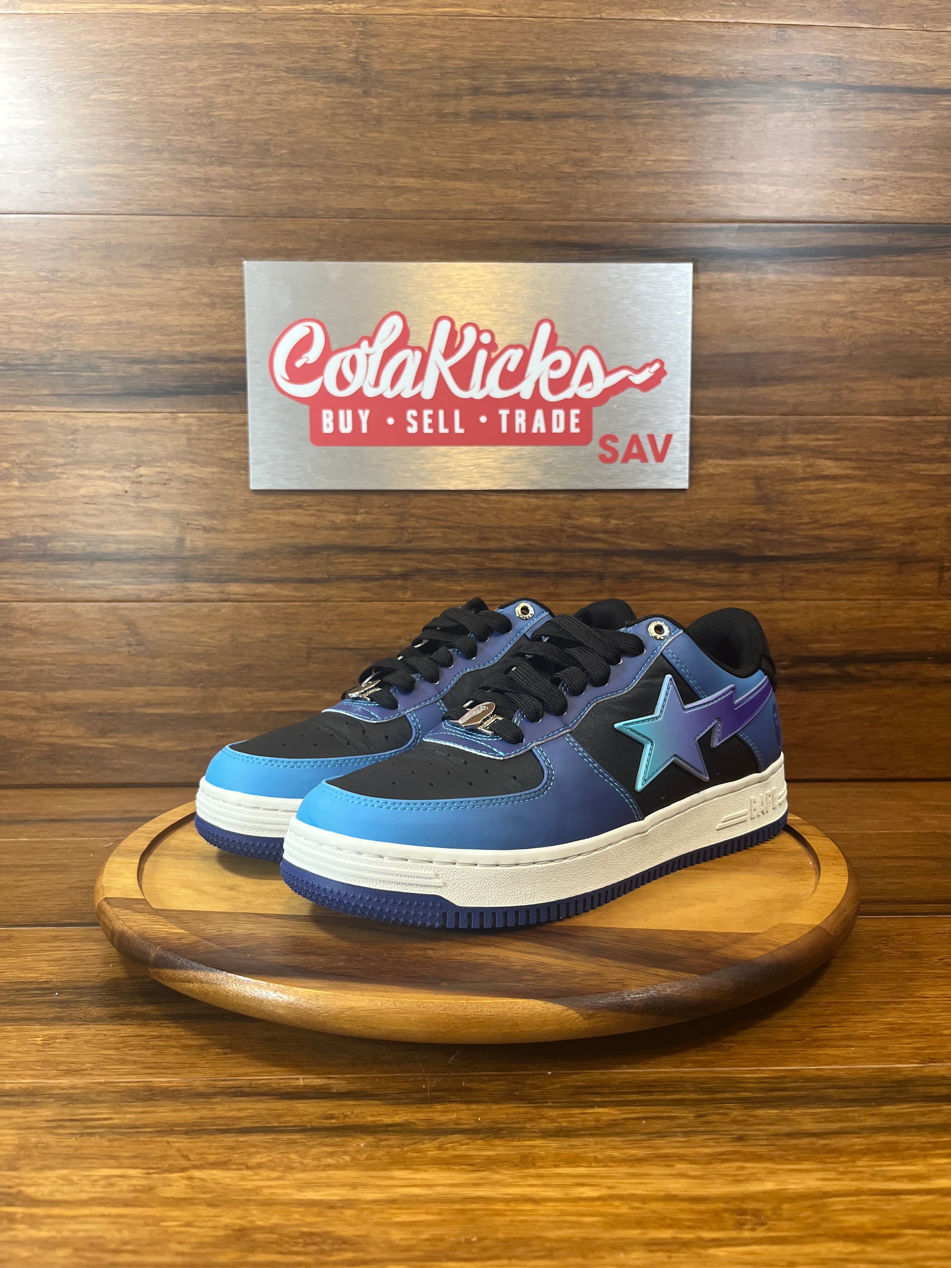 A Bathing Ape Bape Sta Blue Gradation