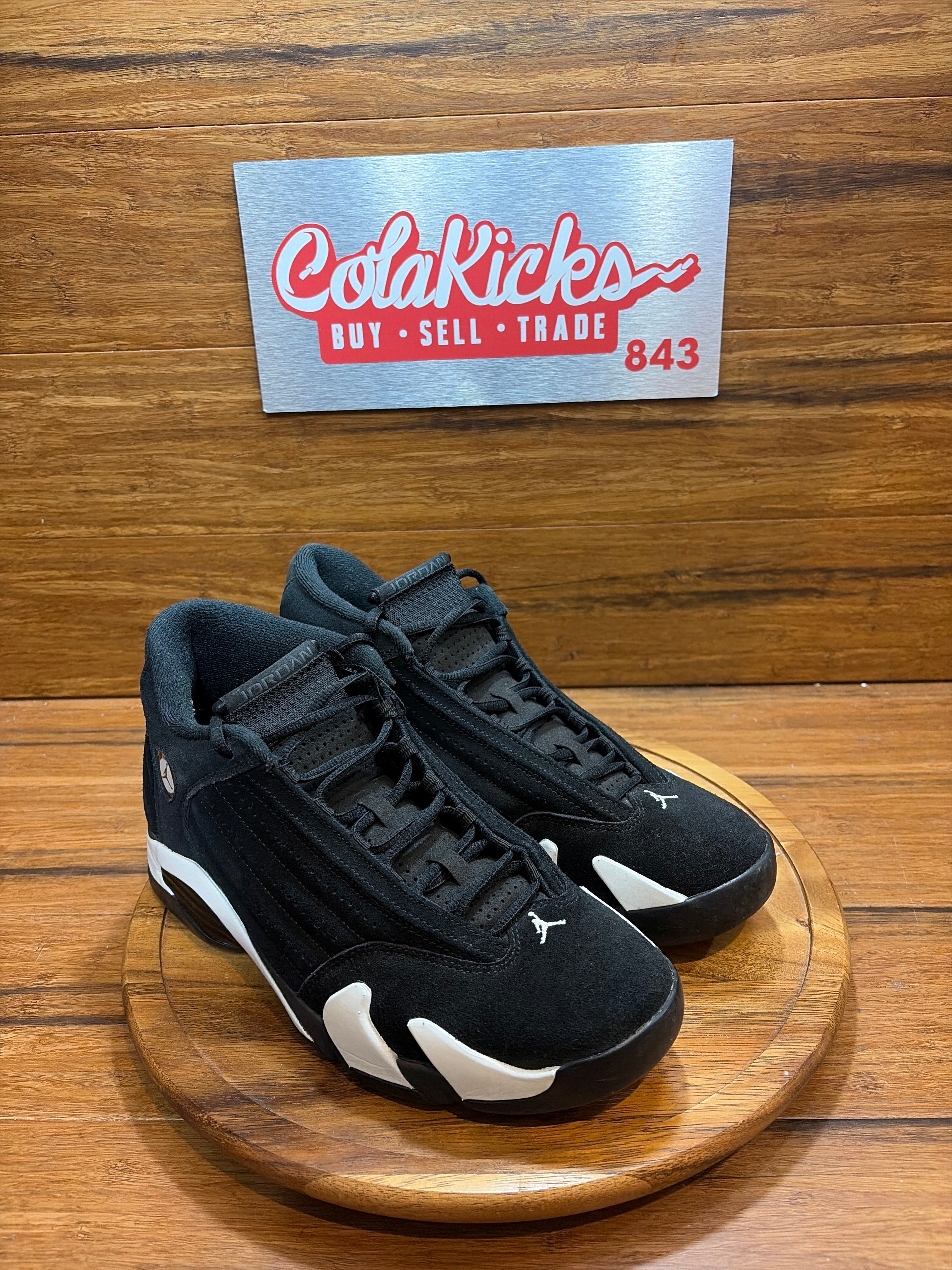 Jordan 14 Retro Black White