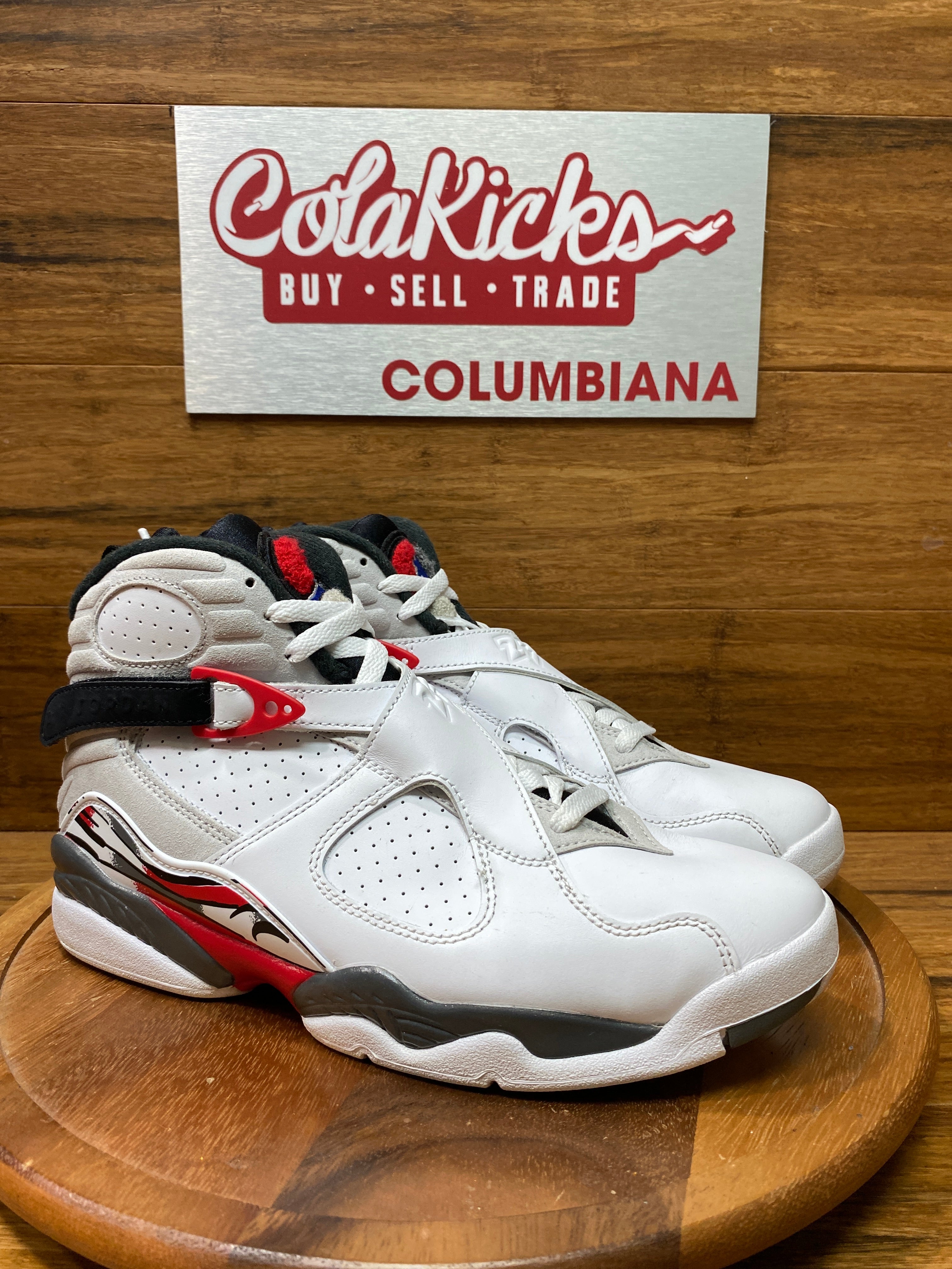 Jordan 8 Retro White True Red (2025)