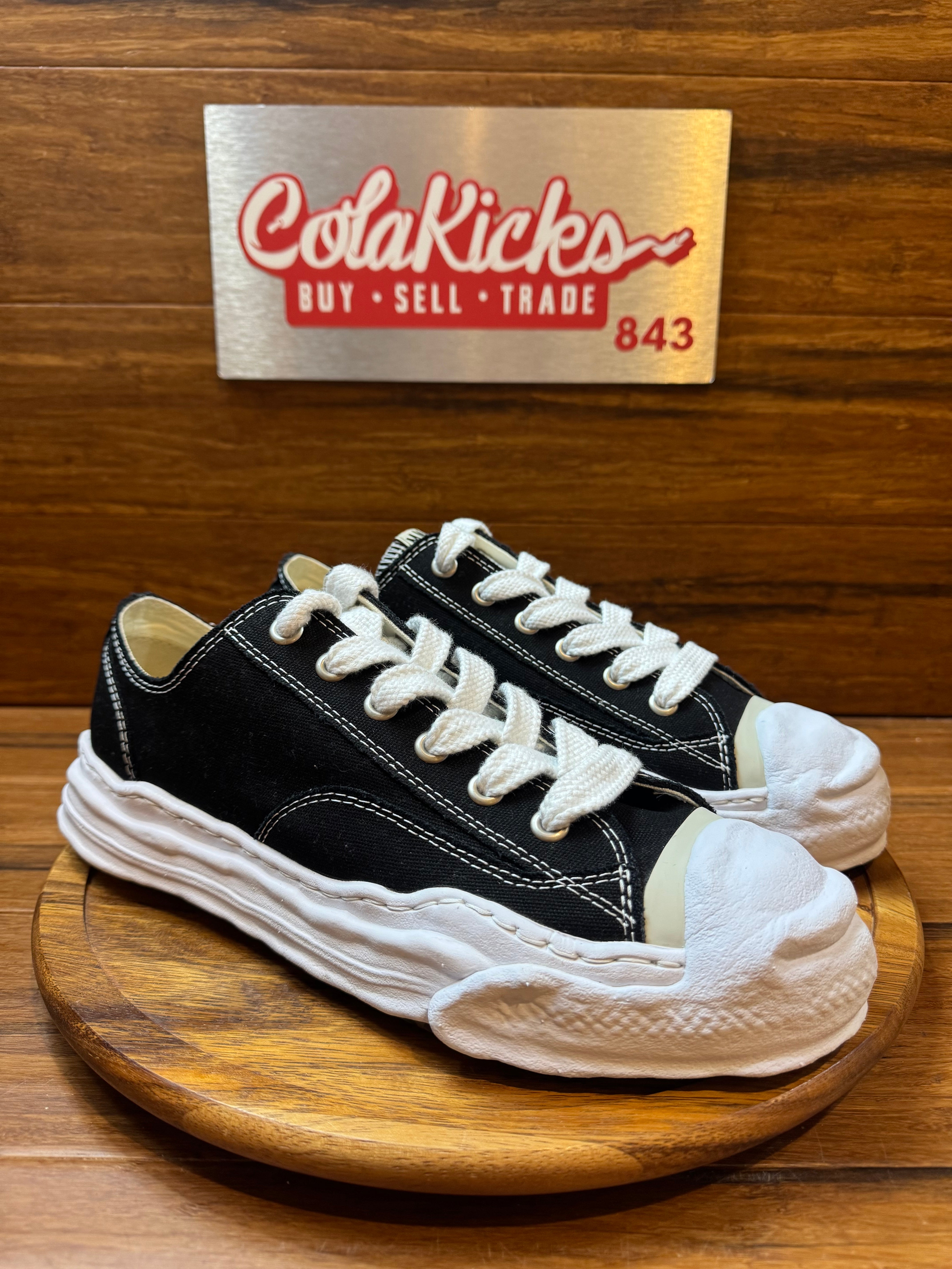 Maison Mihara Yasuhiro Peterson 23 OG Sole Padded Canvas Low Black White