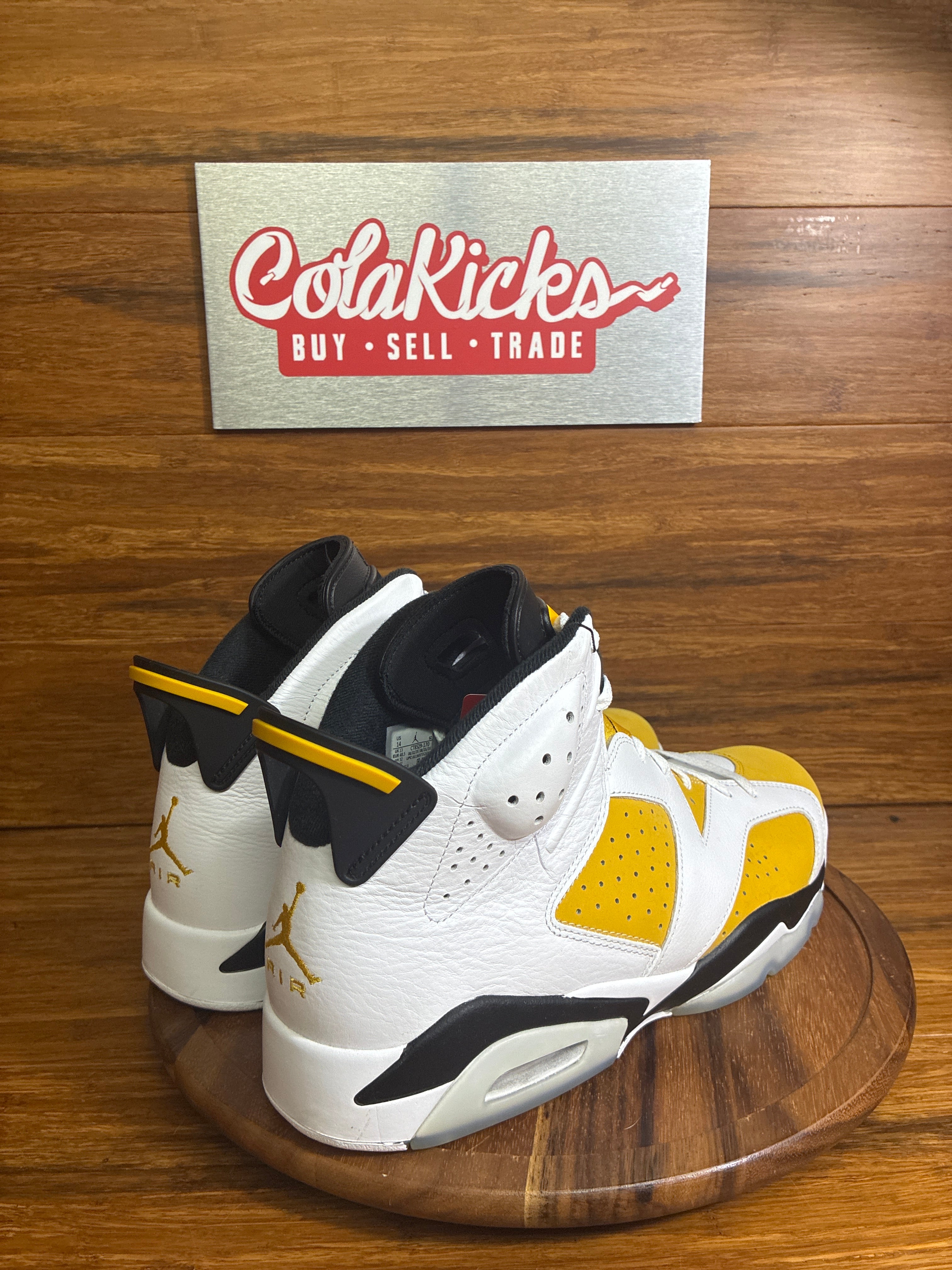 Jordan 6 Retro Yellow Ochre