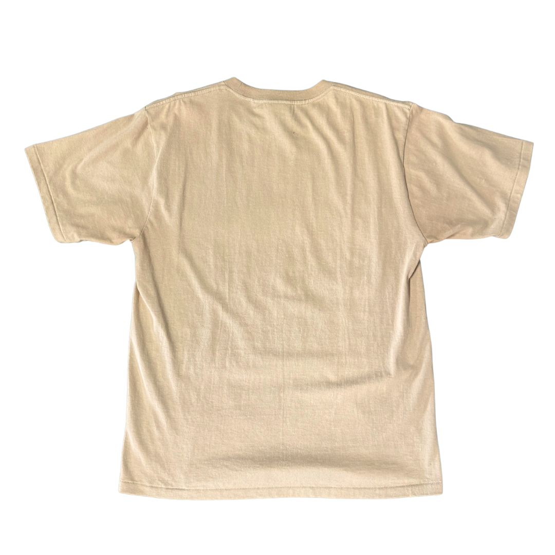 BAPE College Milo Tee Beige