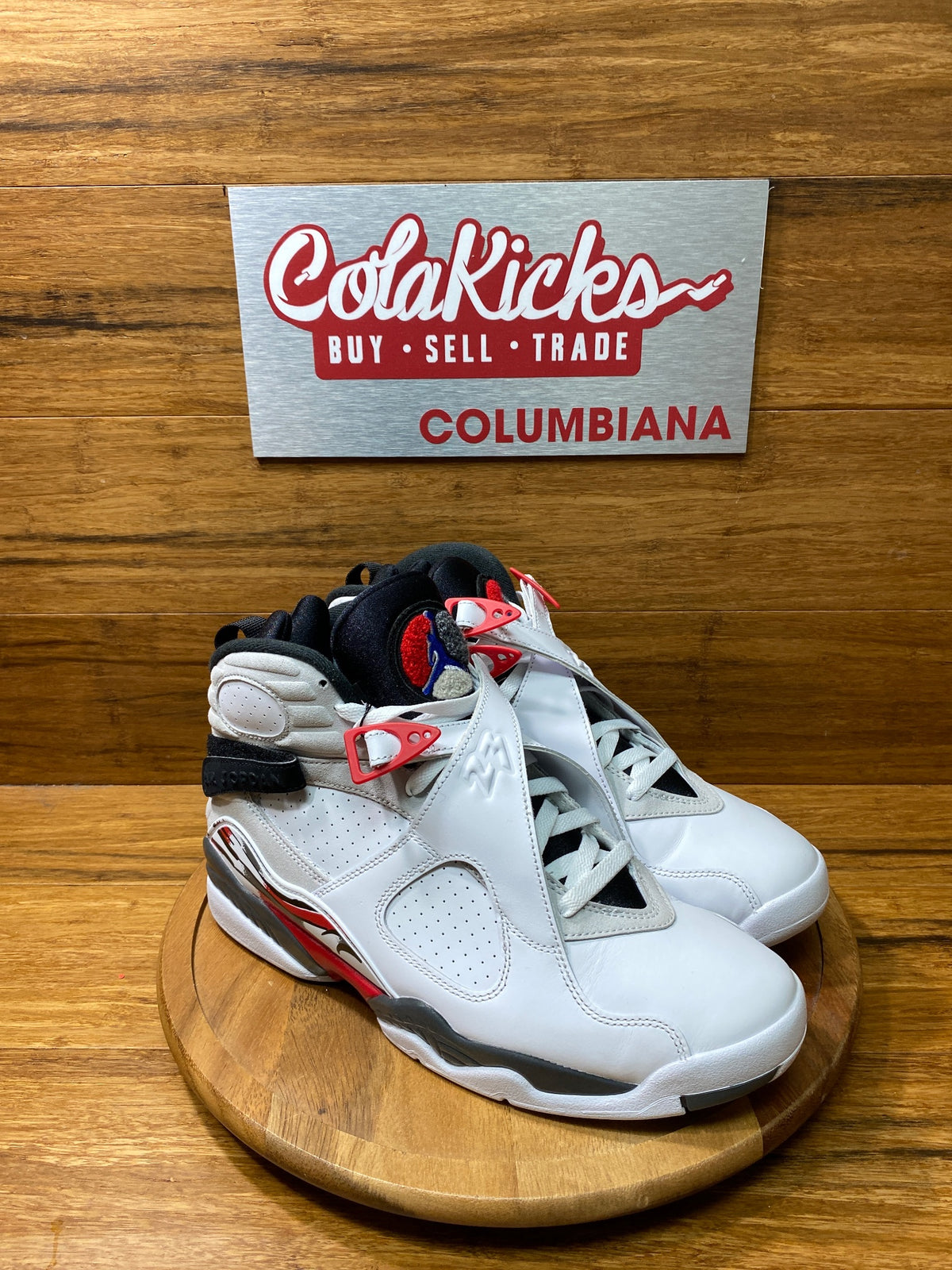 Jordan 8 Retro White True Red (2025)