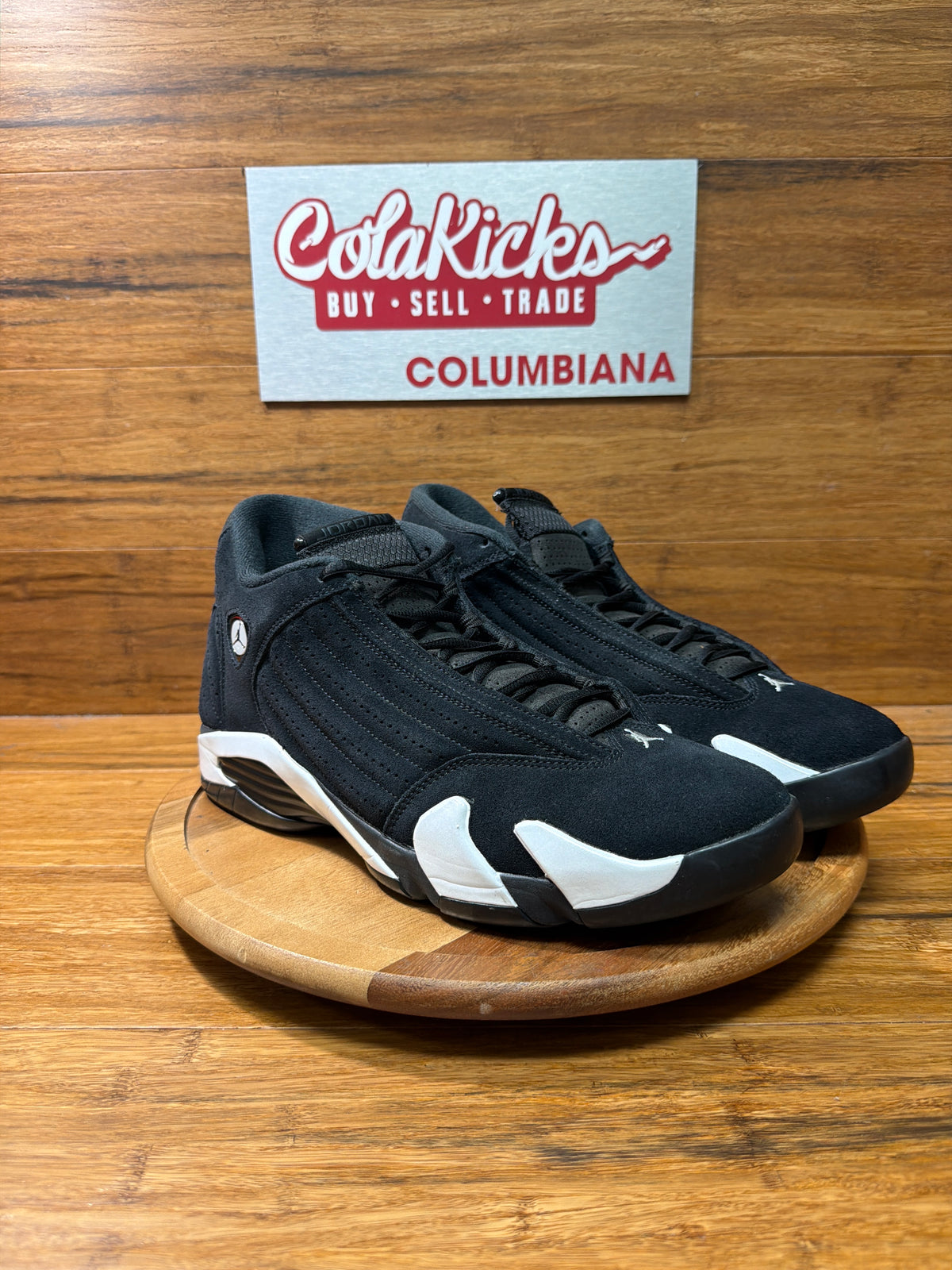 Jordan 14 Retro Black White