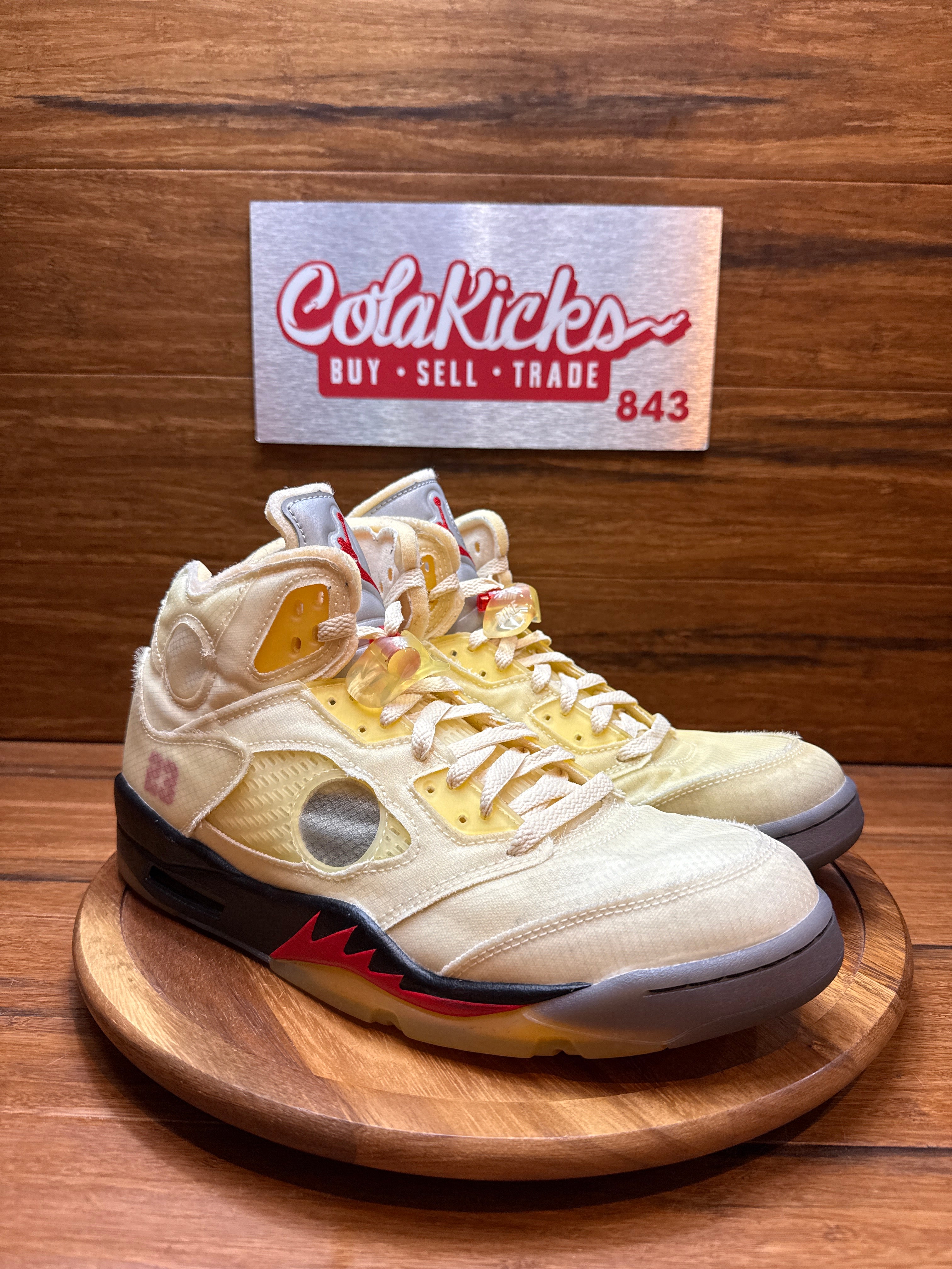 Jordan 5 Retro Off-White Sail