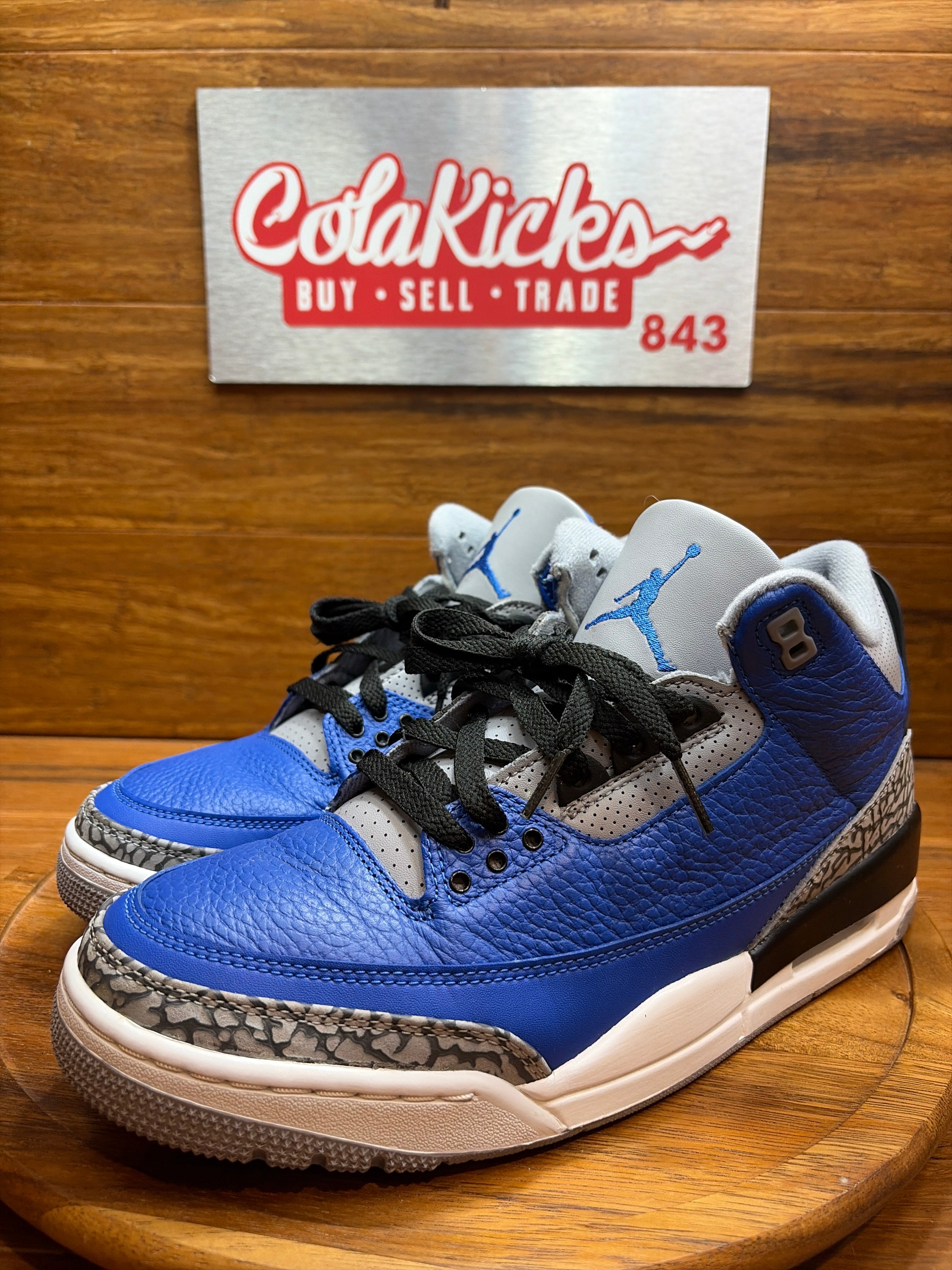 Jordan 3 Retro Varsity Royal Cement