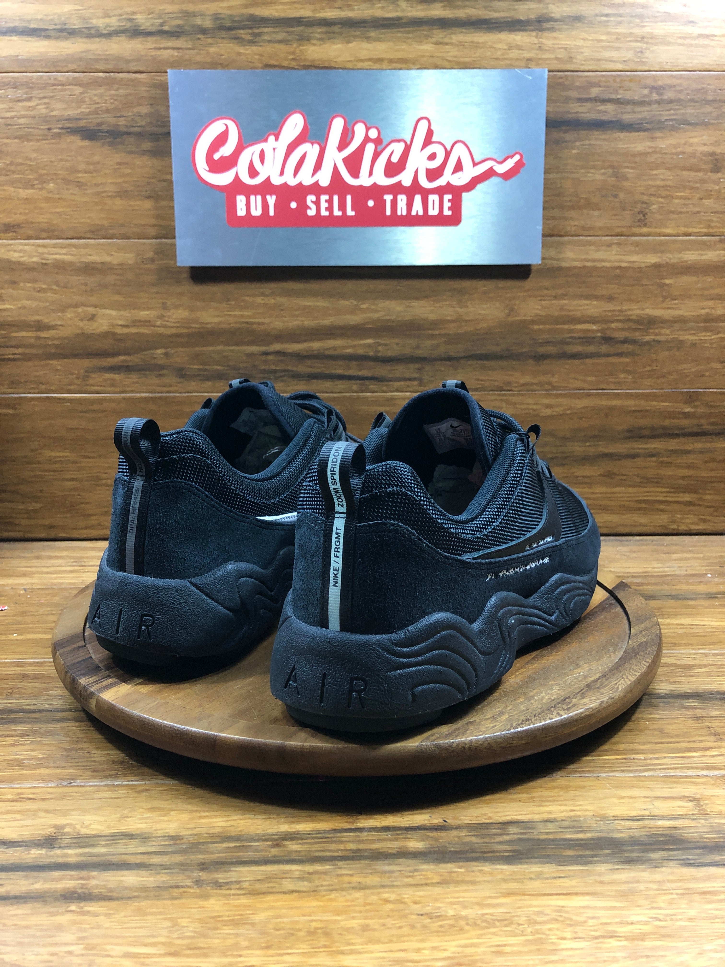 Nike Air Zoom Spiridon Fragment Design Black