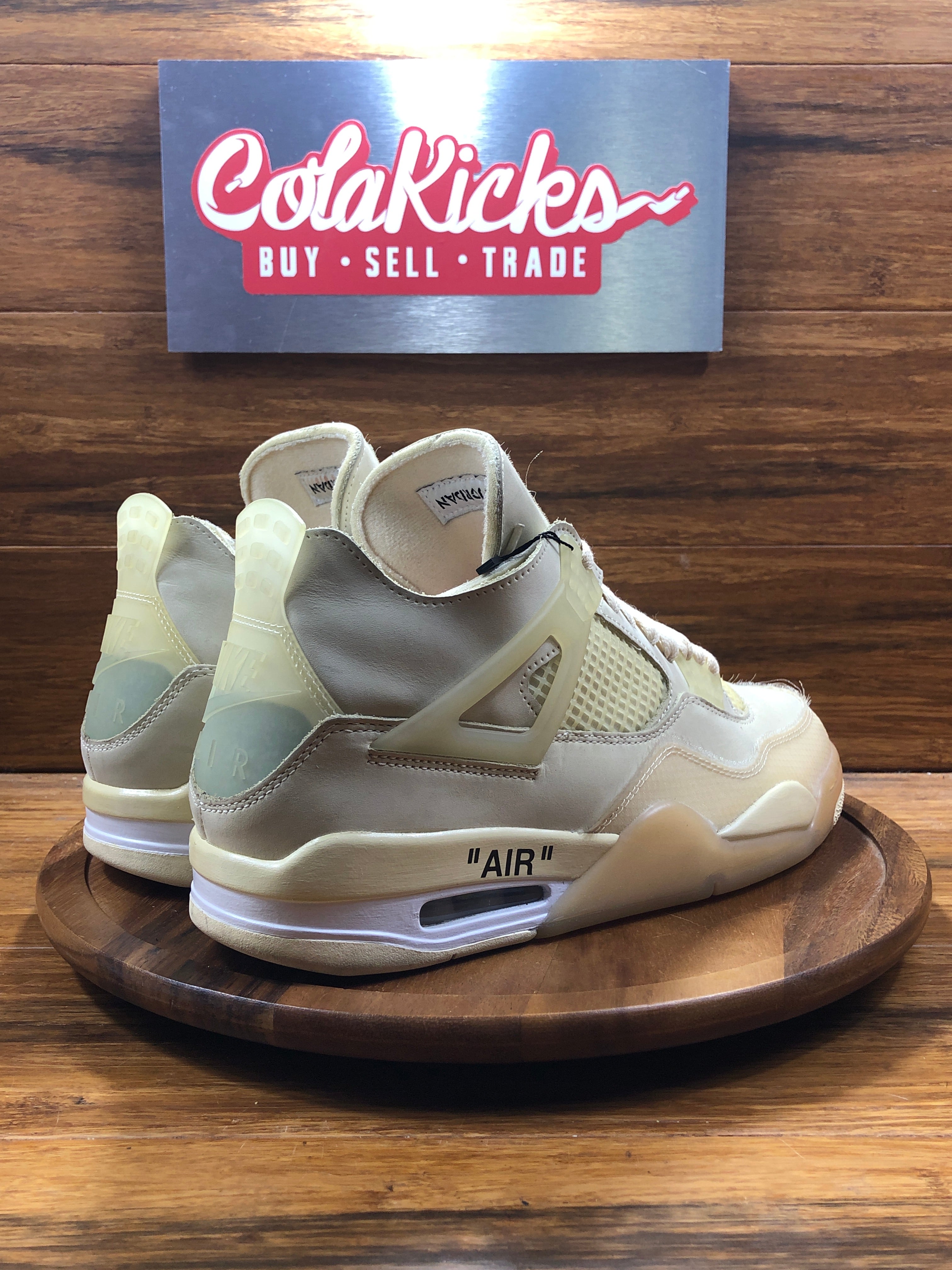 Jordan 4 Retro Off-White Sail (Women's)