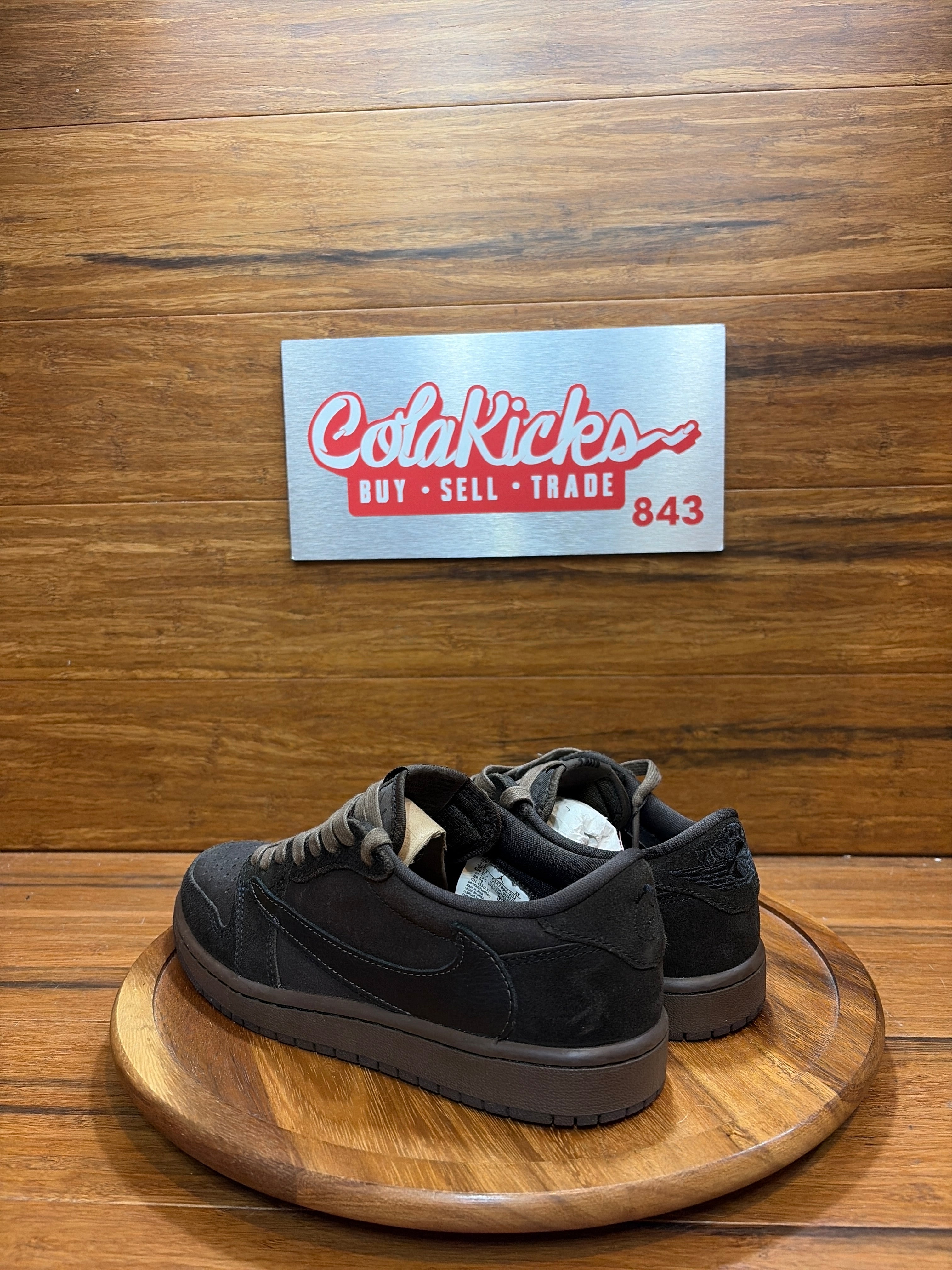 Jordan 1 Retro Low OG SP Travis Scott Velvet Brown
