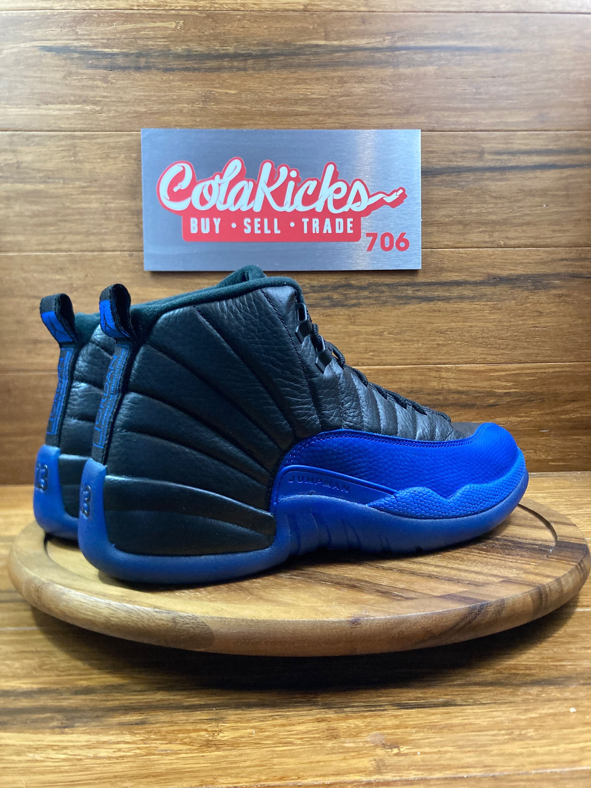 Jordan 12 Retro Black Game Royal