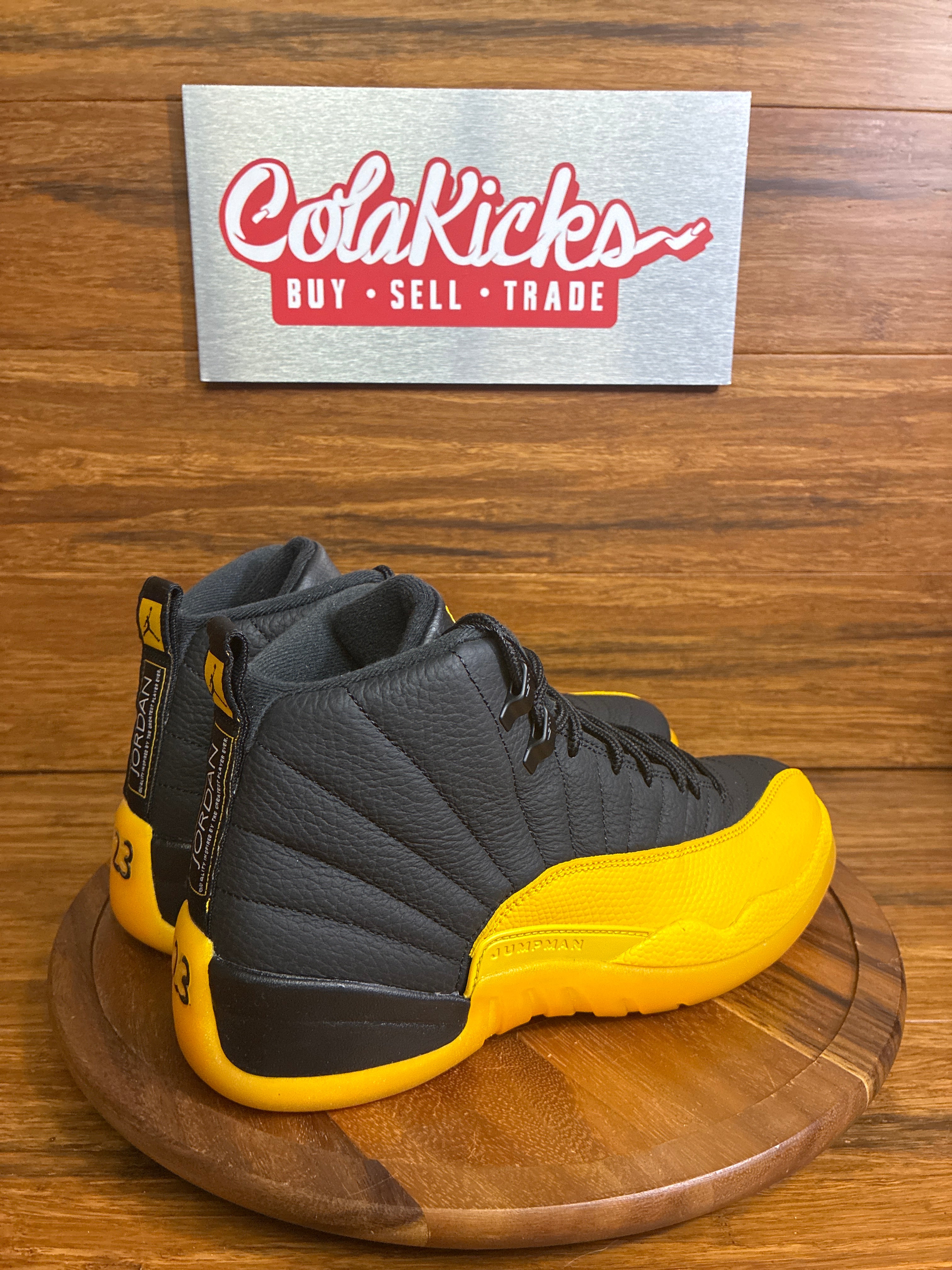 Jordan 12 Retro Black University Gold