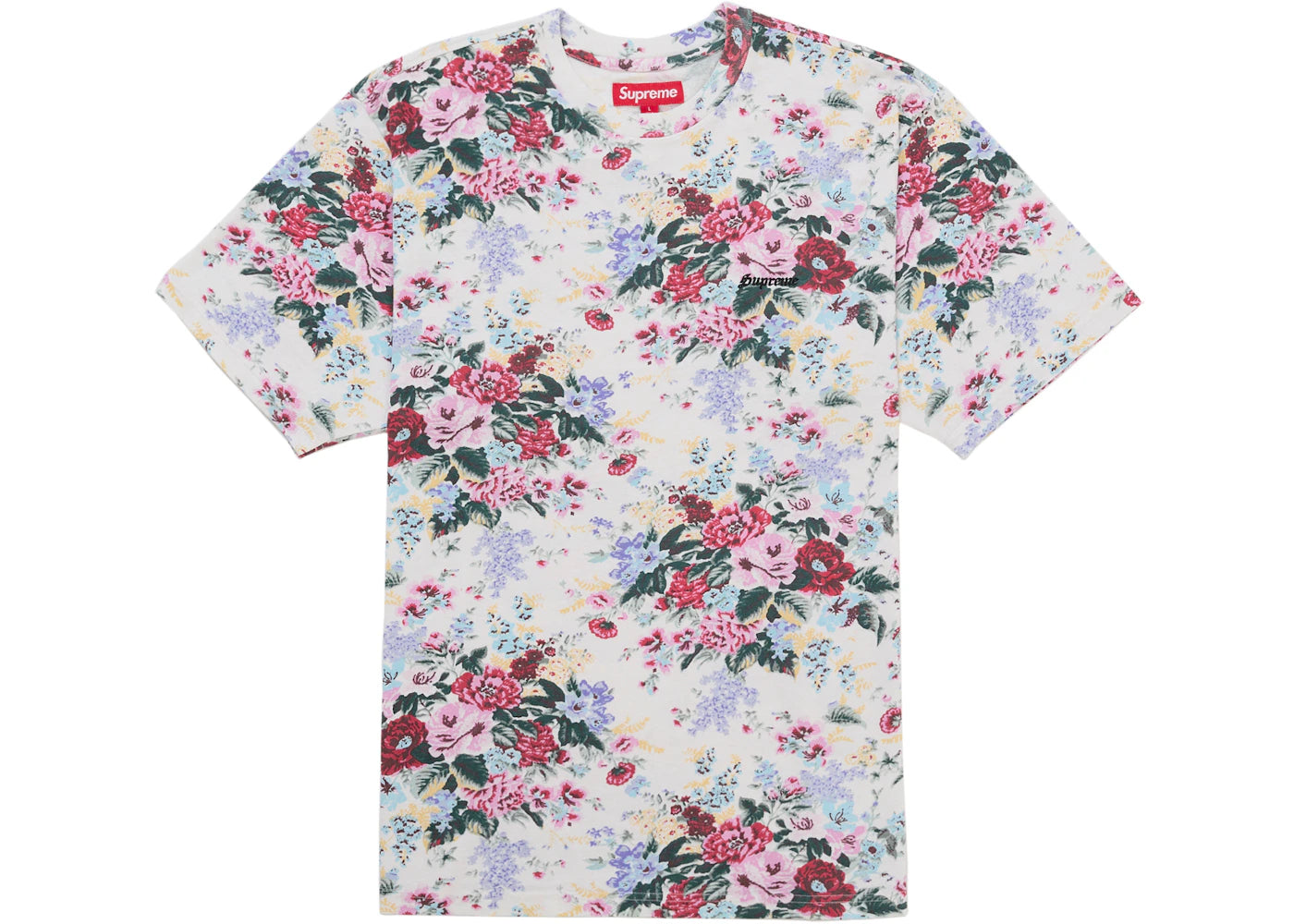 Supreme Washed S/S Top (SS26) Floral