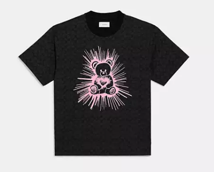 Coach Rave Bear Tee