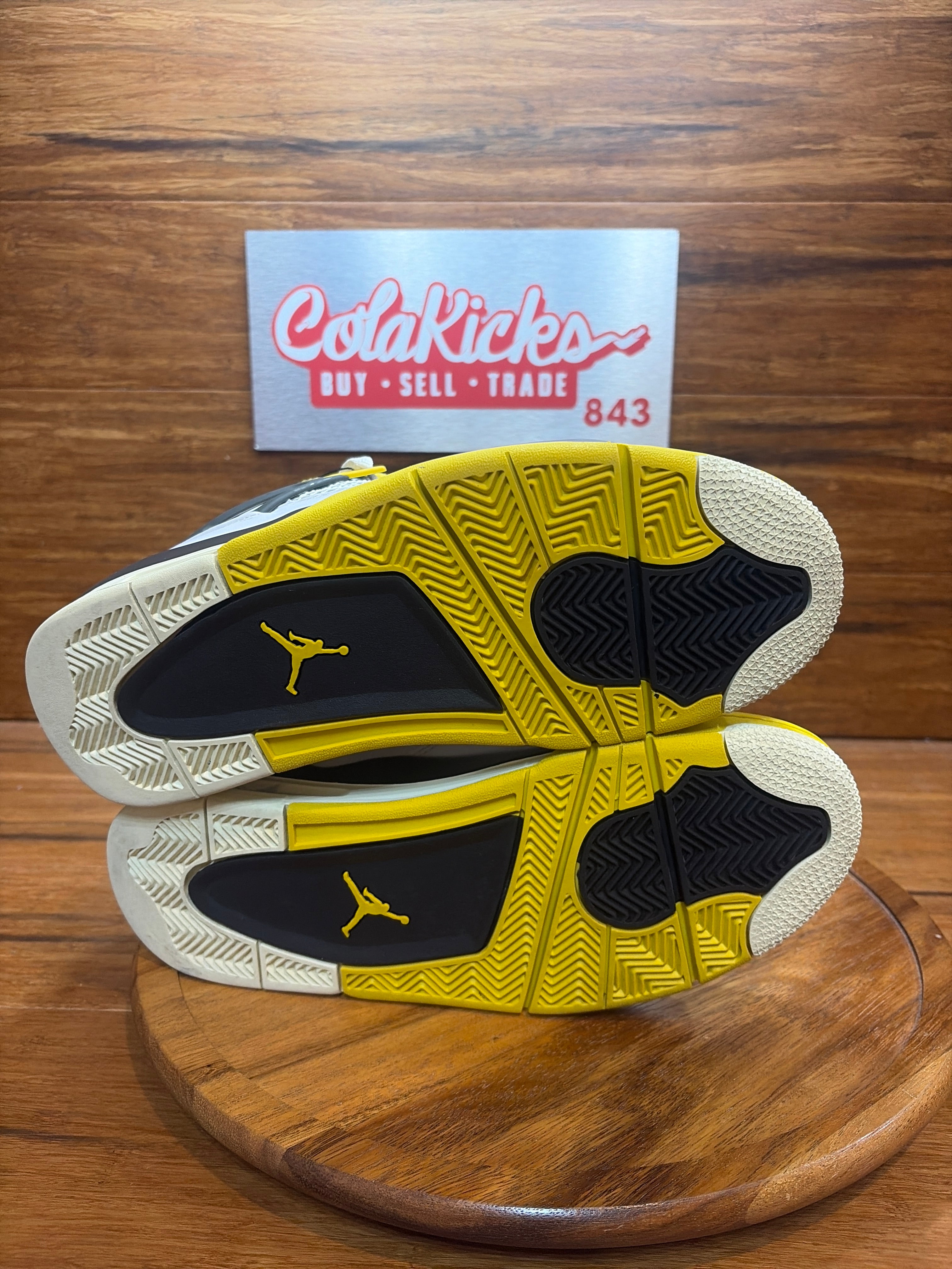 Jordan 4 Retro Vivid Sulfur (Women's)