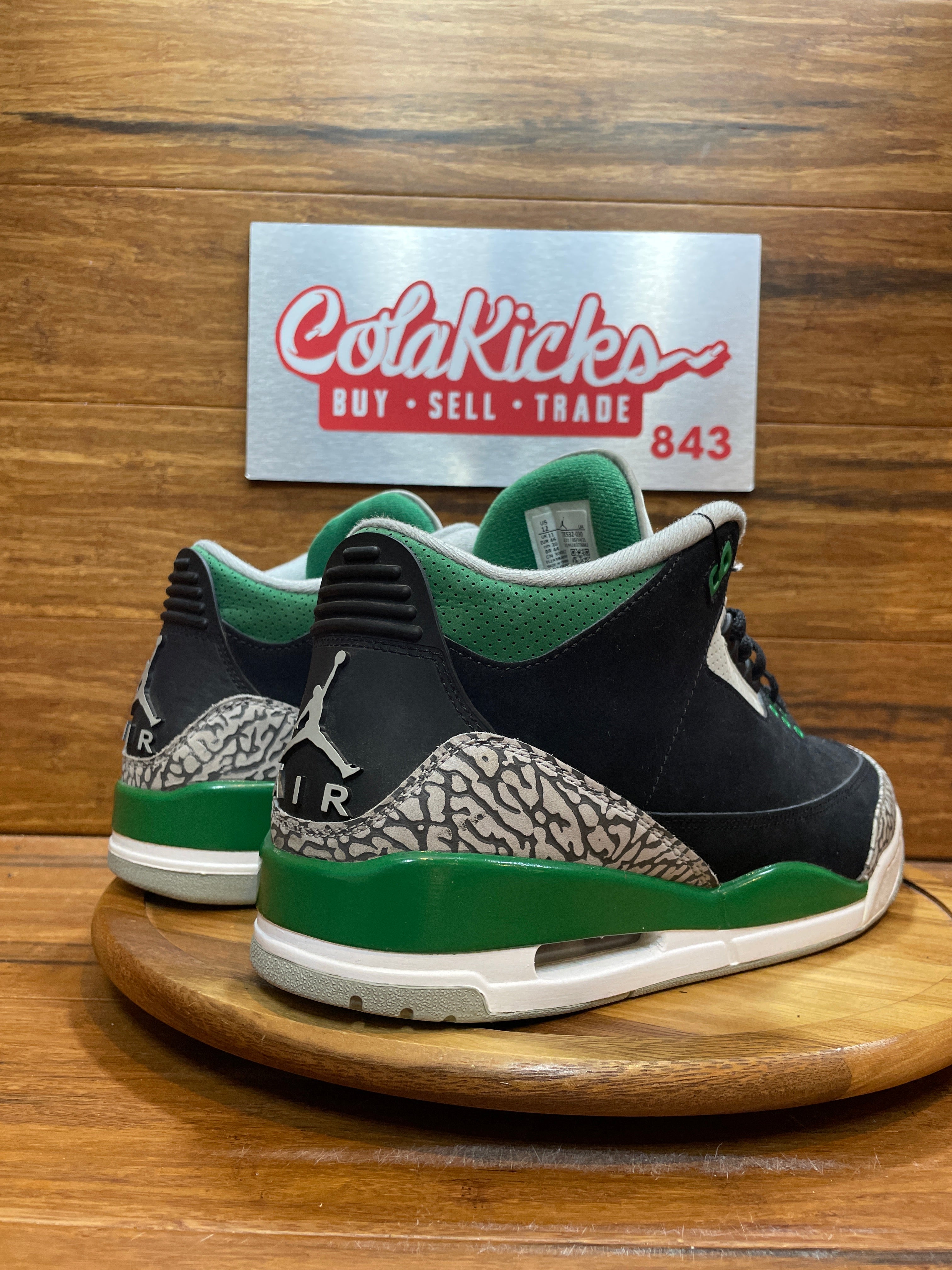Jordan 3 Retro Pine Green