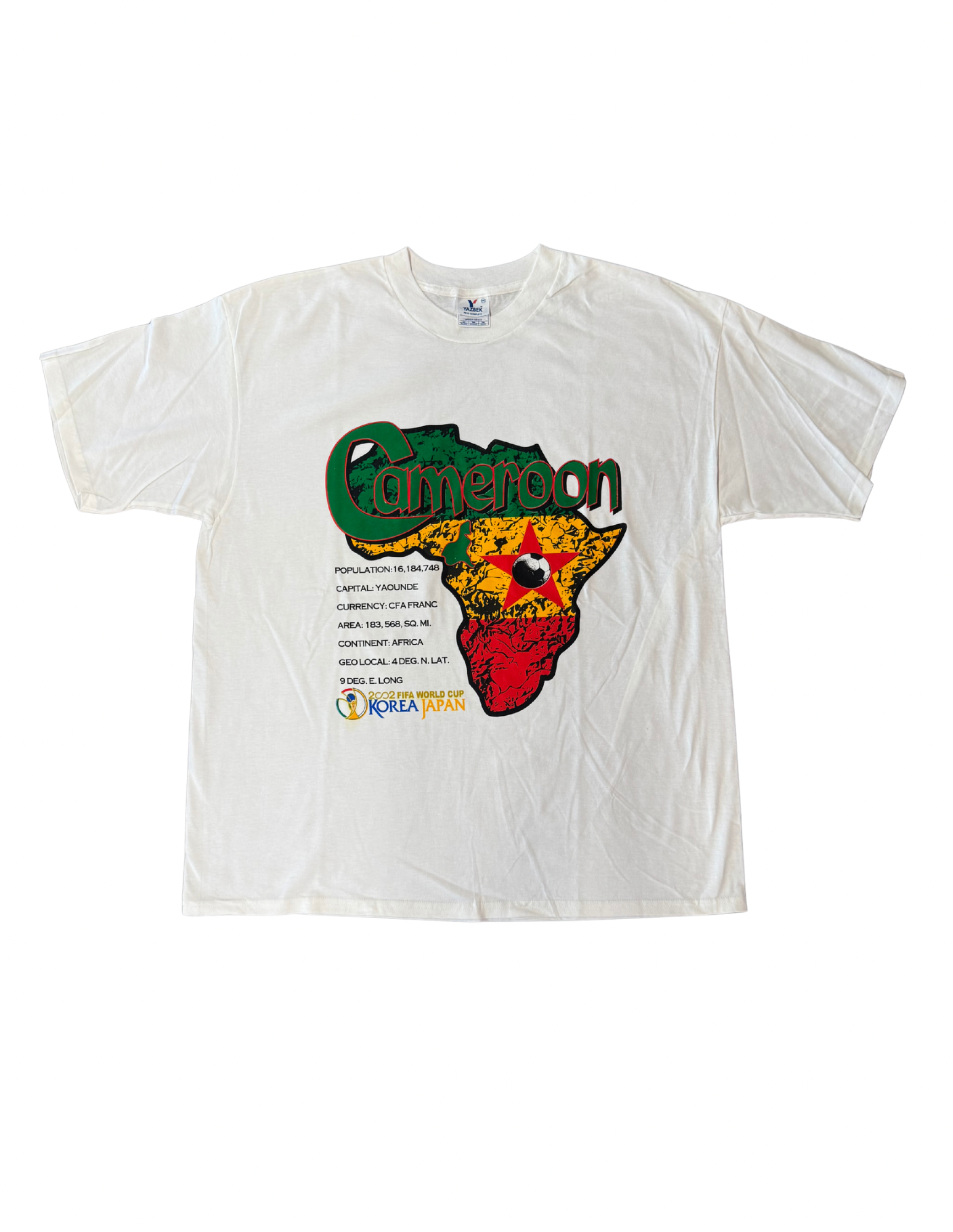 Cameroon 2002 World Cup Tee