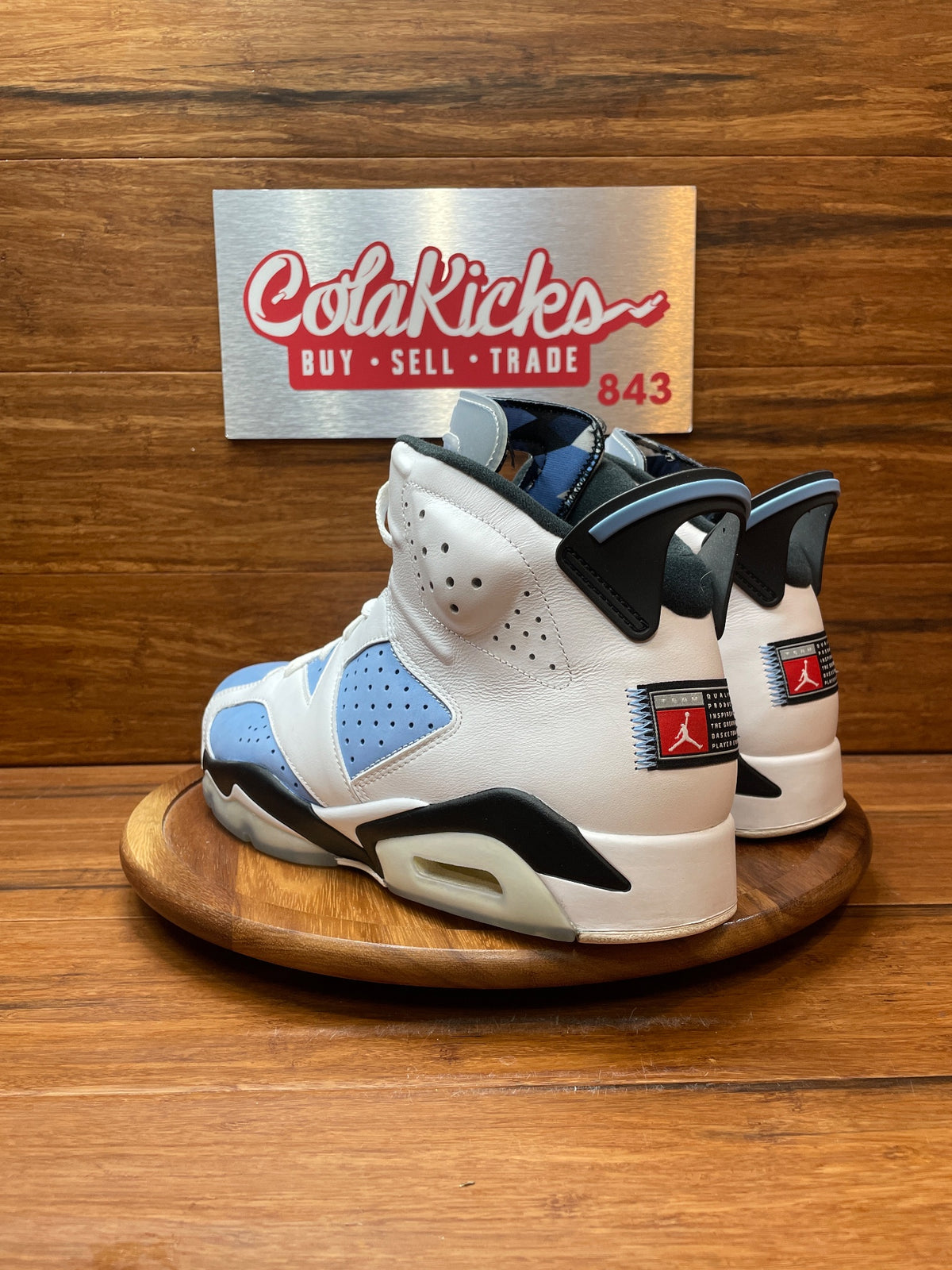 Jordan 6 Retro UNC White