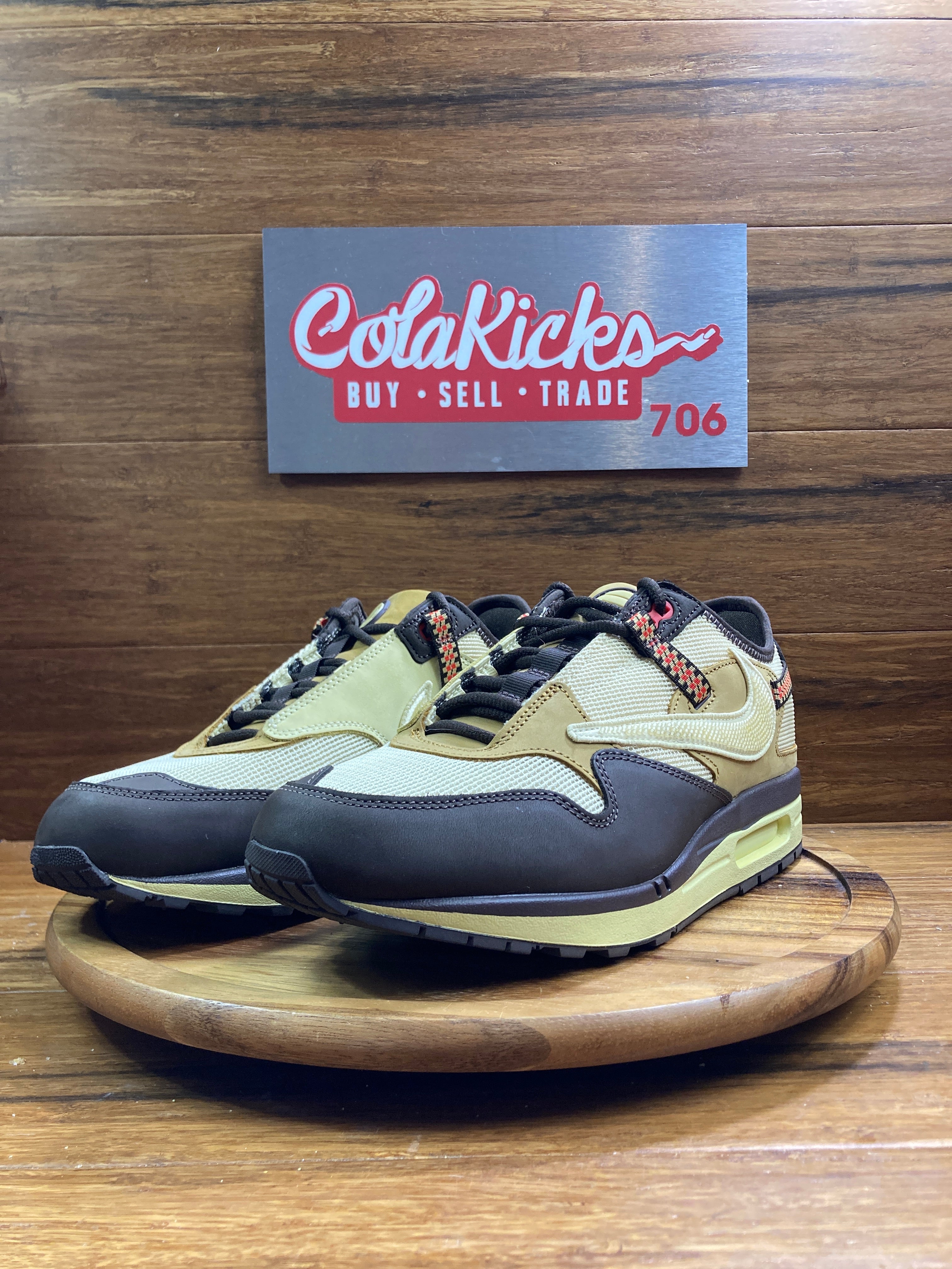 Nike Air Max 1 Travis Scott Cactus Jack Baroque Brown