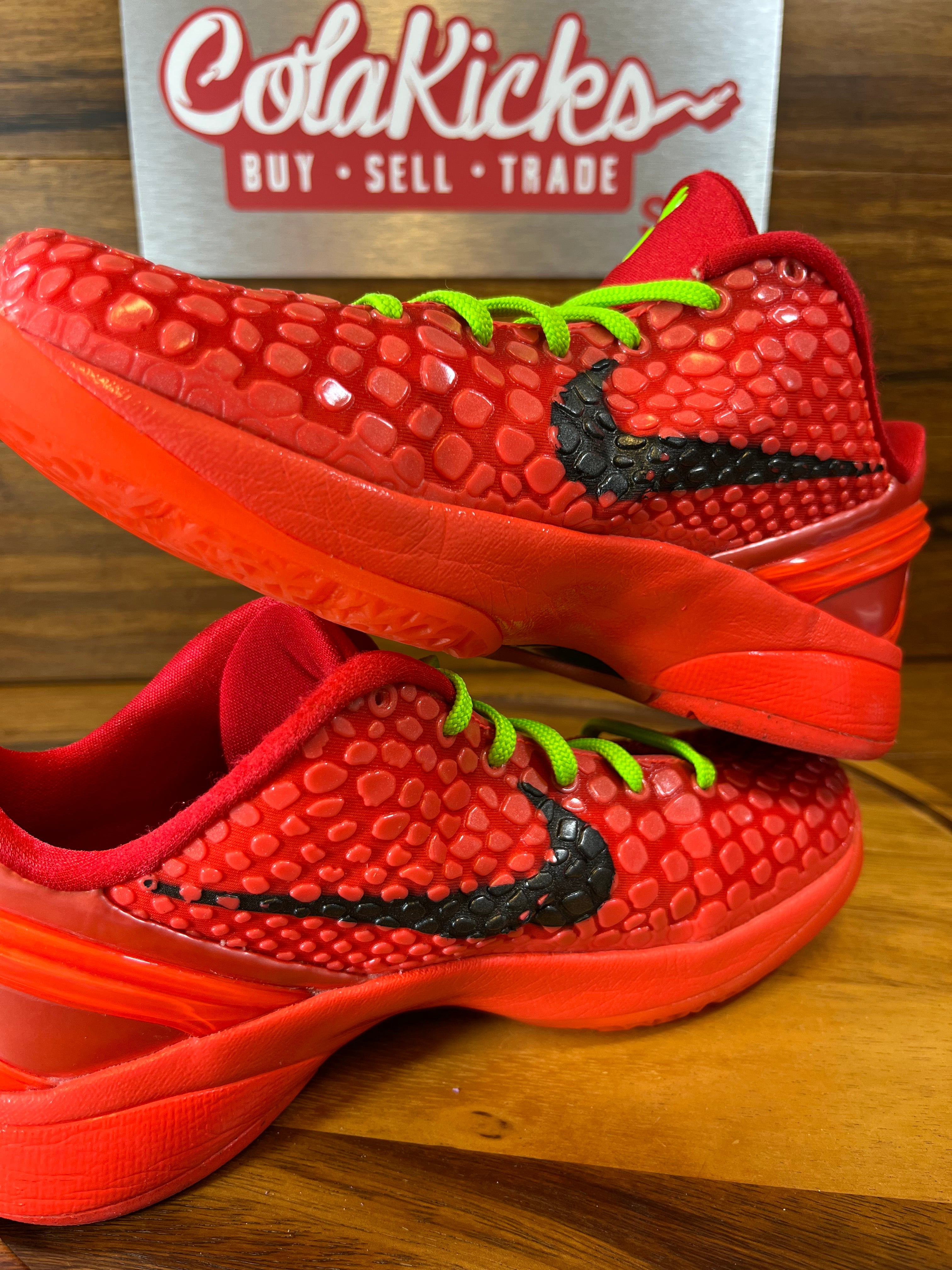 Nike Kobe 6 Protro Reverse Grinch (GS)