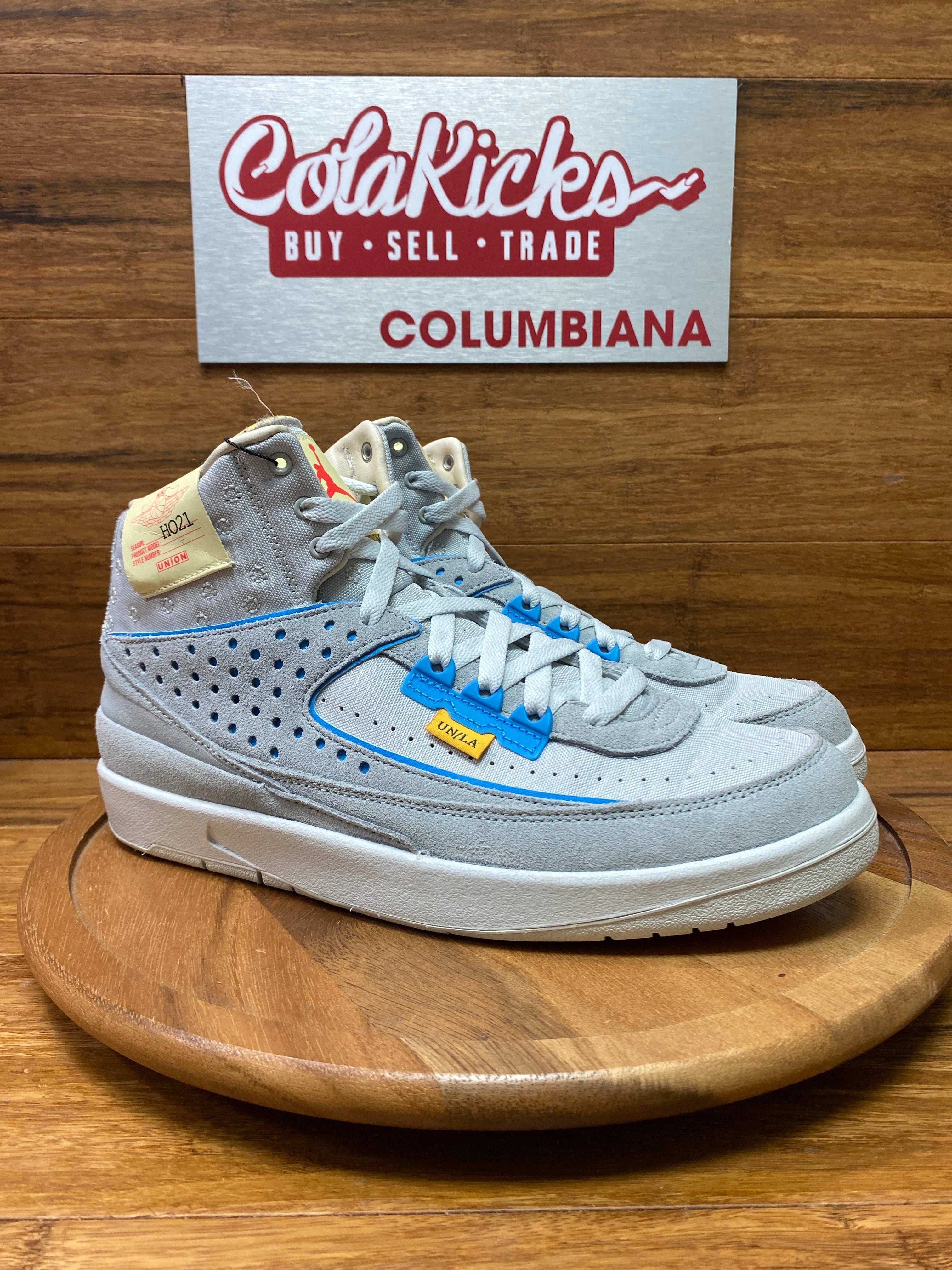 Jordan 2 Retro SP Union Grey Fog