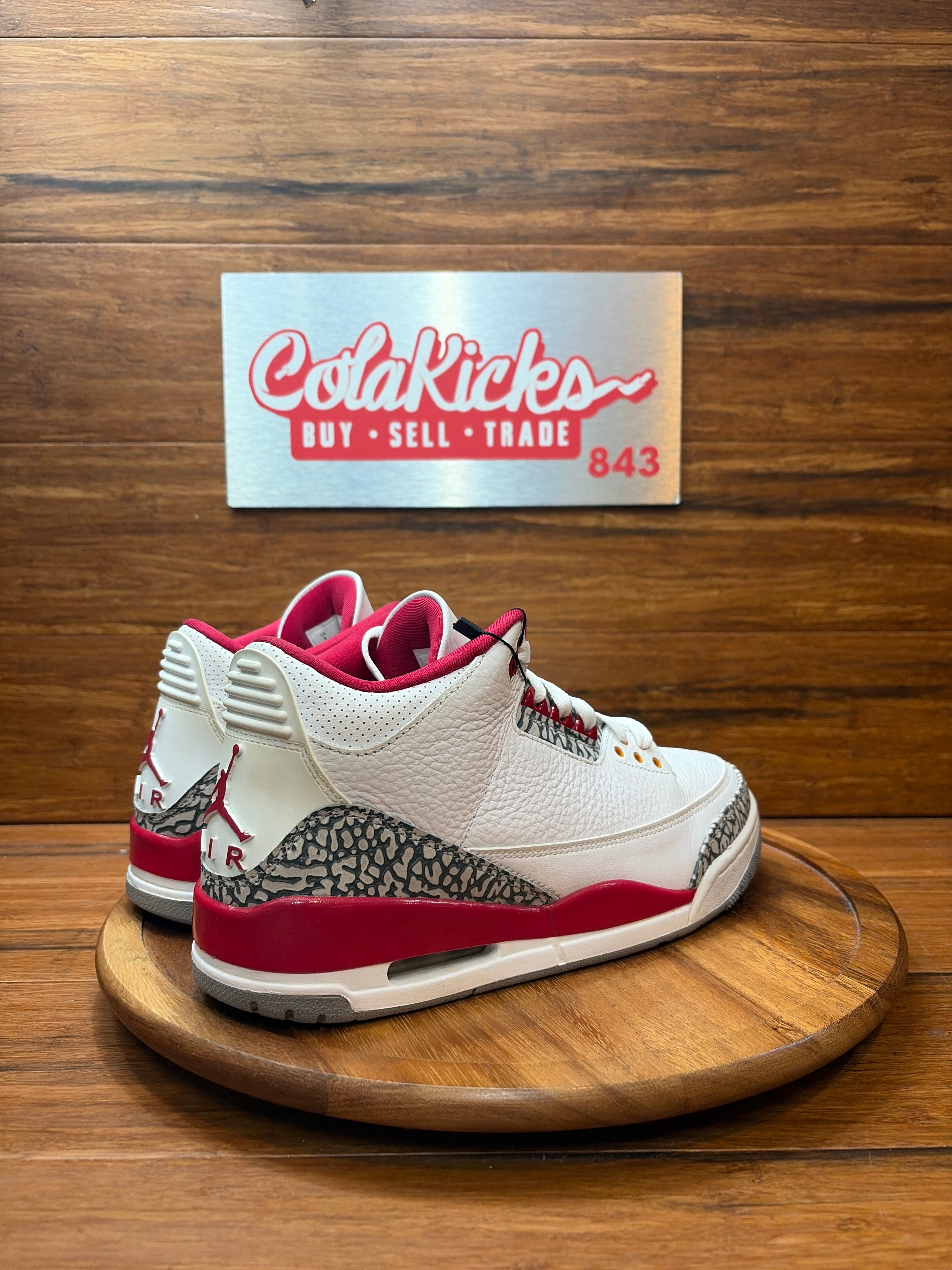 Jordan 3 Retro Cardinal Red