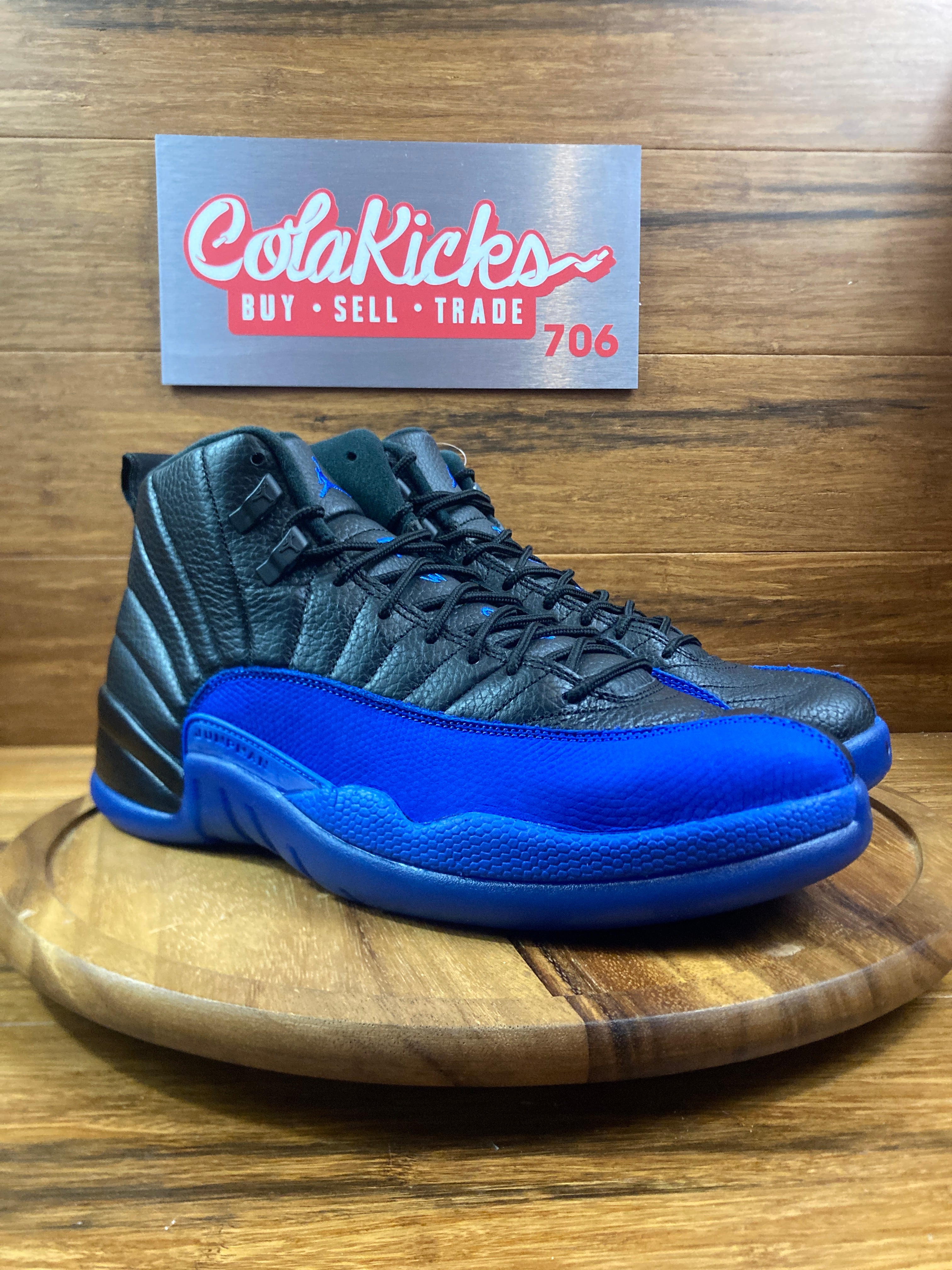 Jordan 12 Retro Black Game Royal