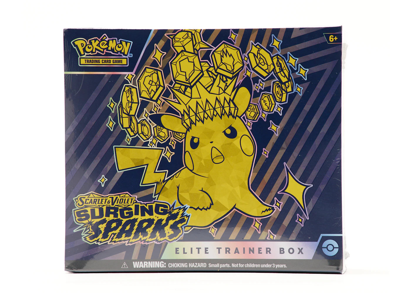 Pokémon Scarlet & Violet Surging Sparks Elite Trainer Box Wax Set