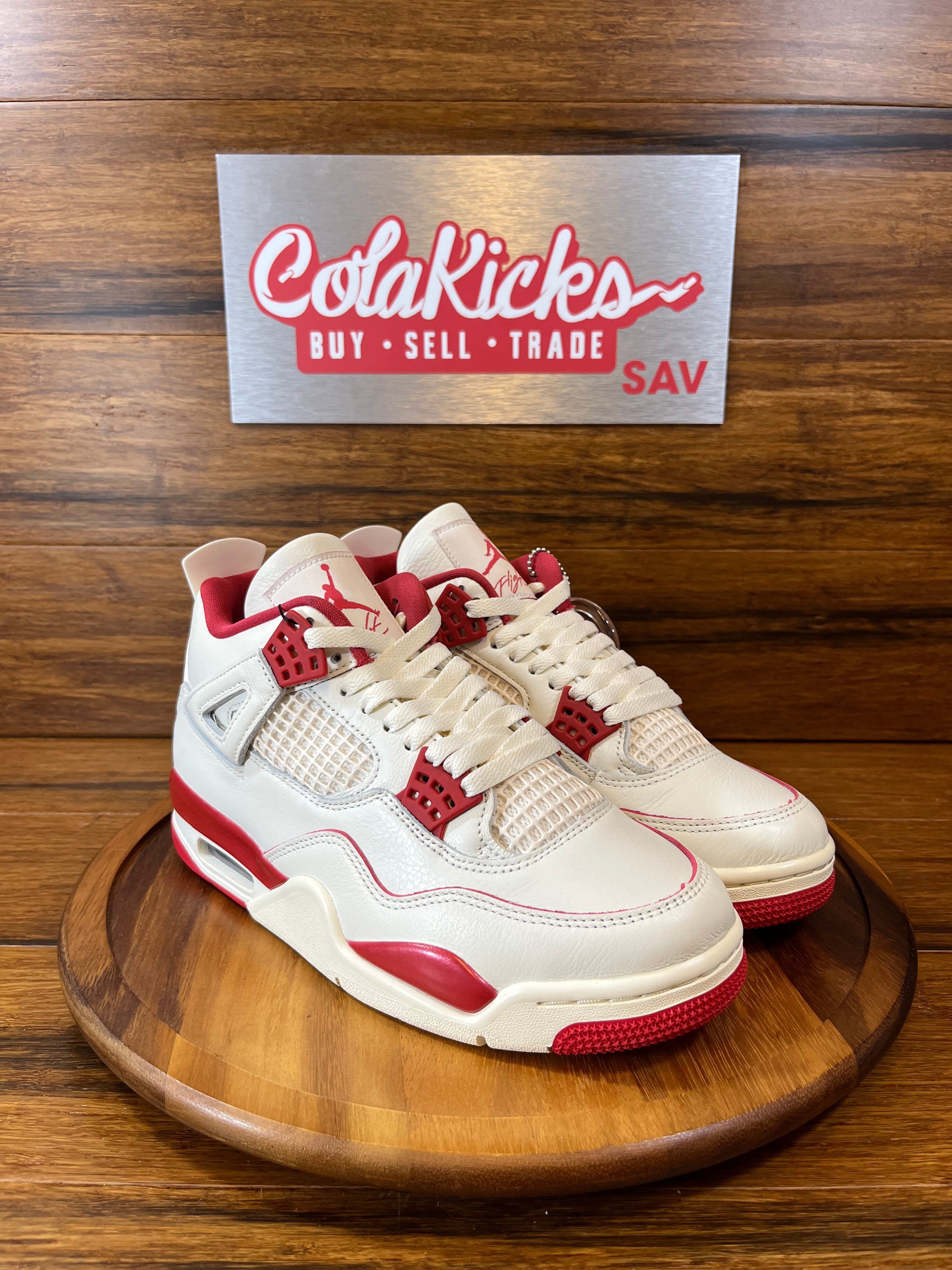 Jordan 4 Retro Valentine's Day Sierra Red (Women's)