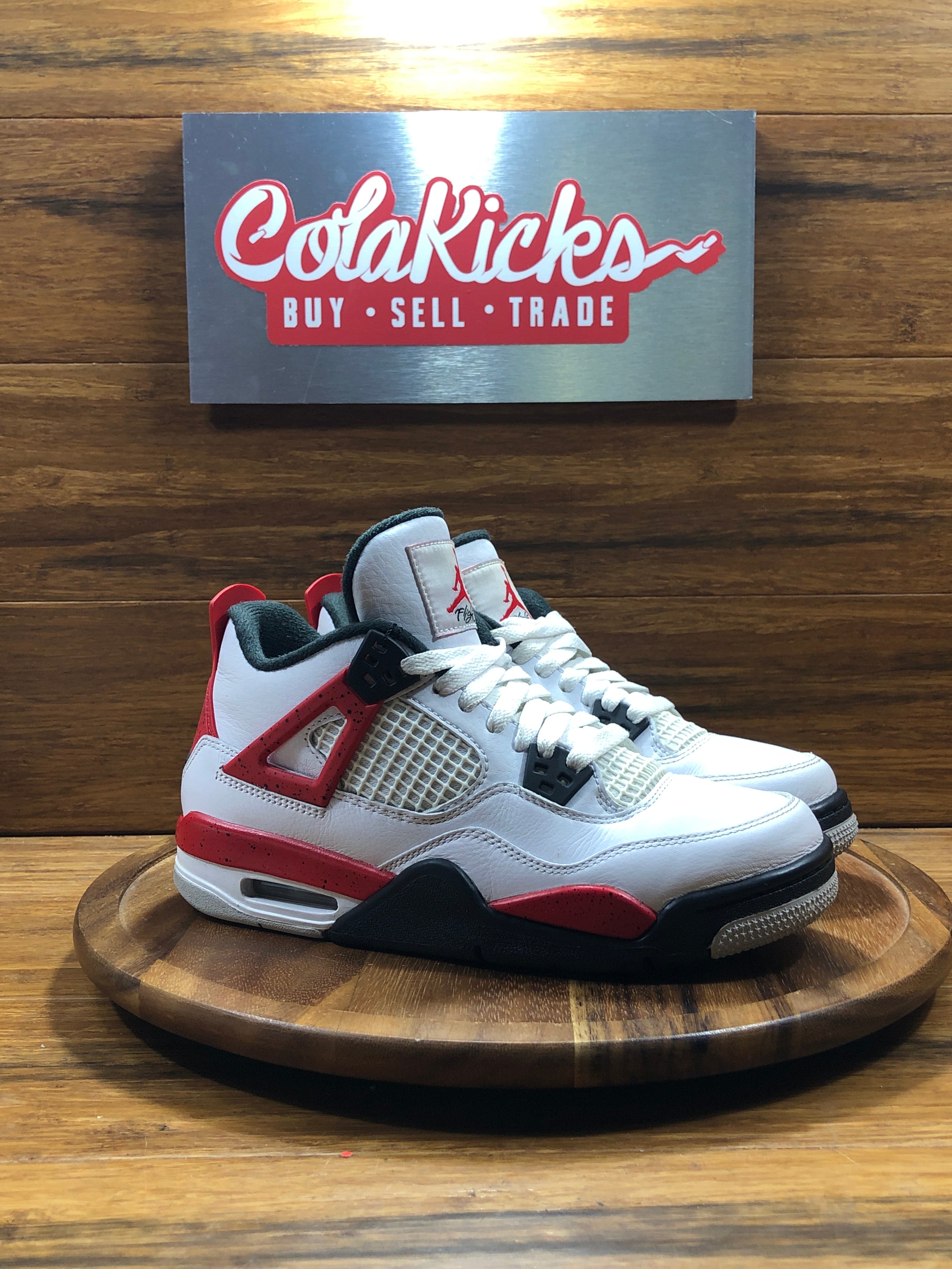 Jordan 4 Retro Red Cement (GS)
