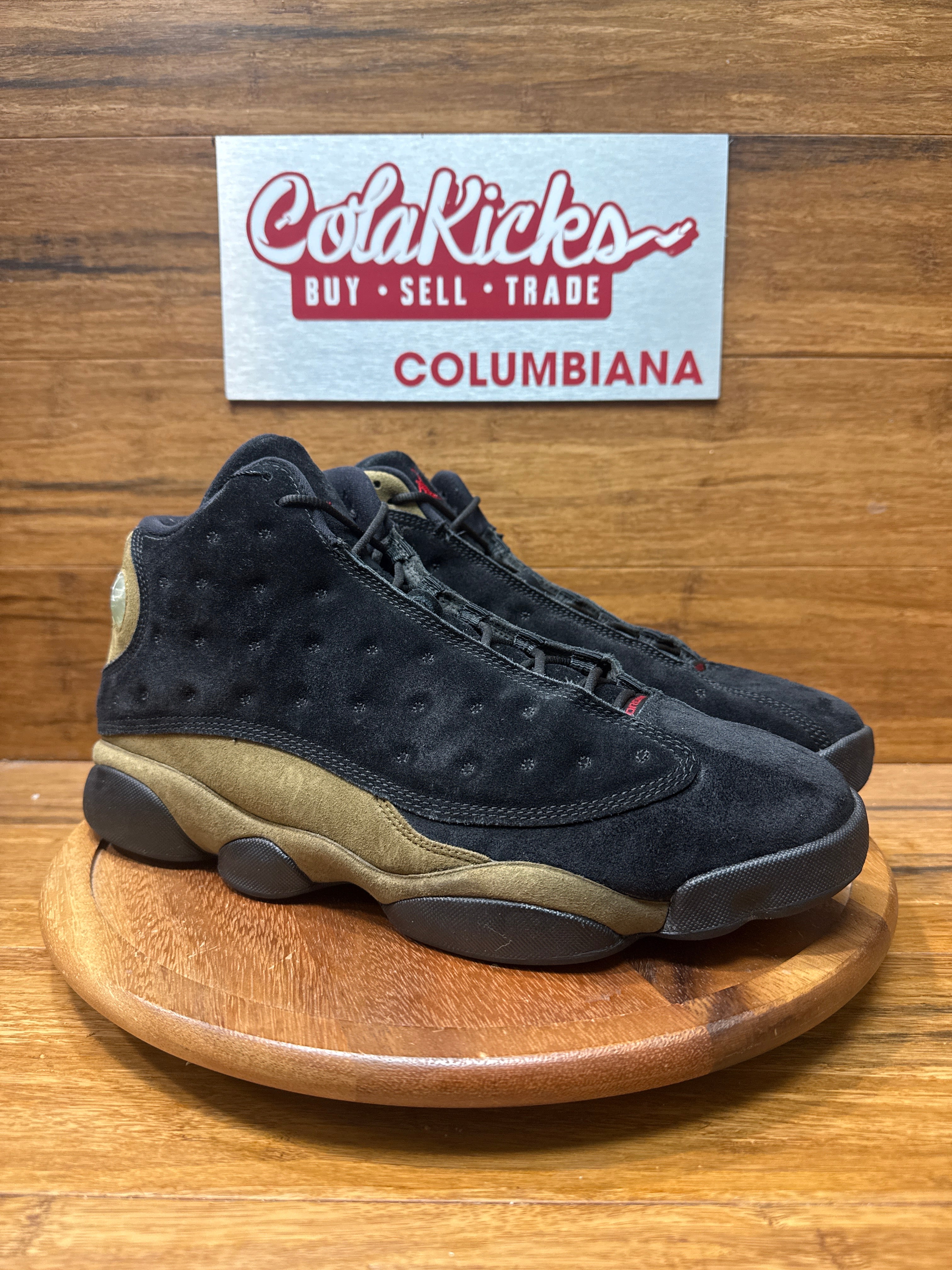 Air Jordan 13 Retro Olive Jordan Air 13 Retro Olive Men Sneakers Black