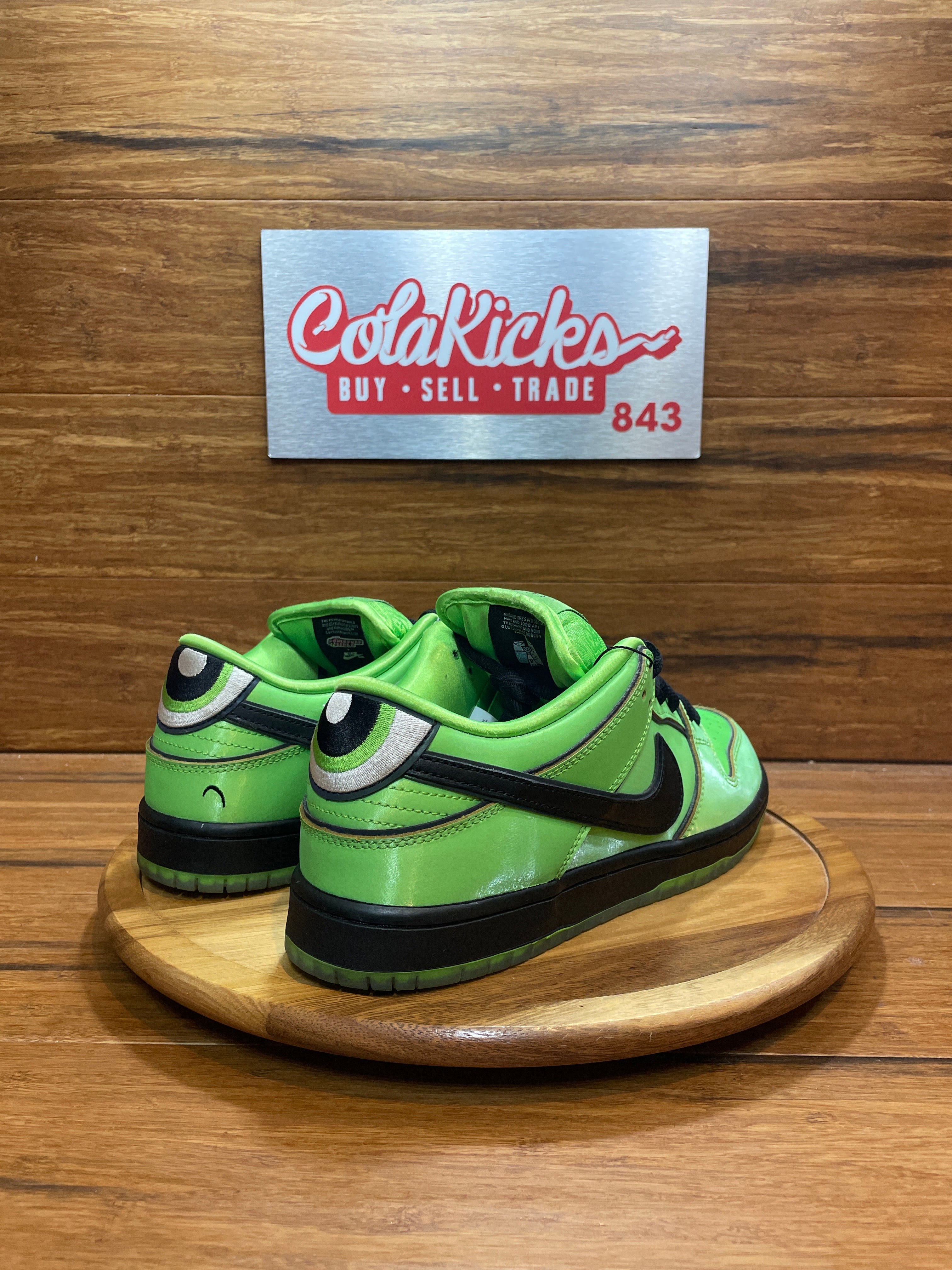 Nike SB Dunk Low The Powerpuff Girls Buttercup