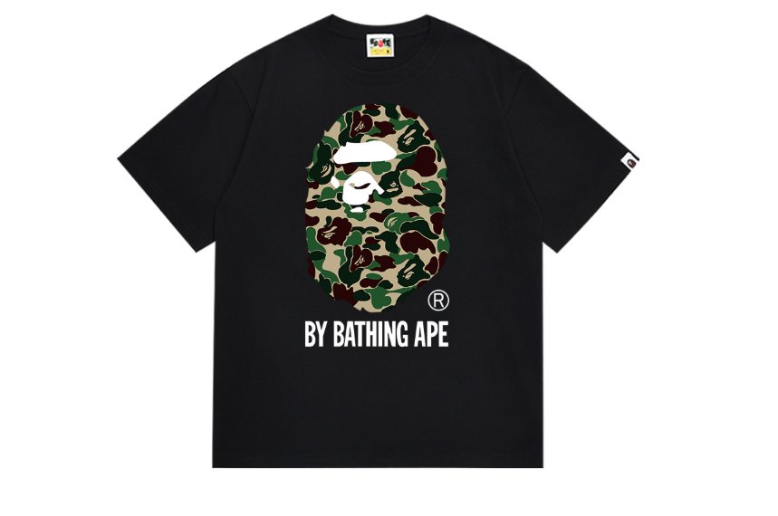 A Bathing Ape Big Head Camo Tee