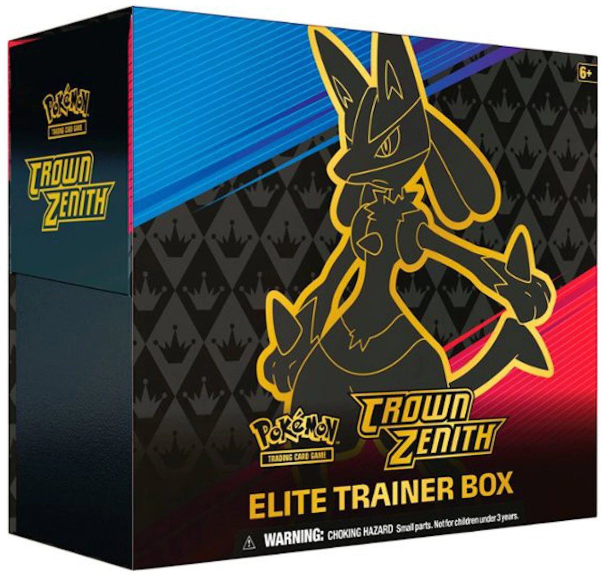 Pokémon TCG Sword & Shield Crown Zenith Elite Trainer Box Wax Set
