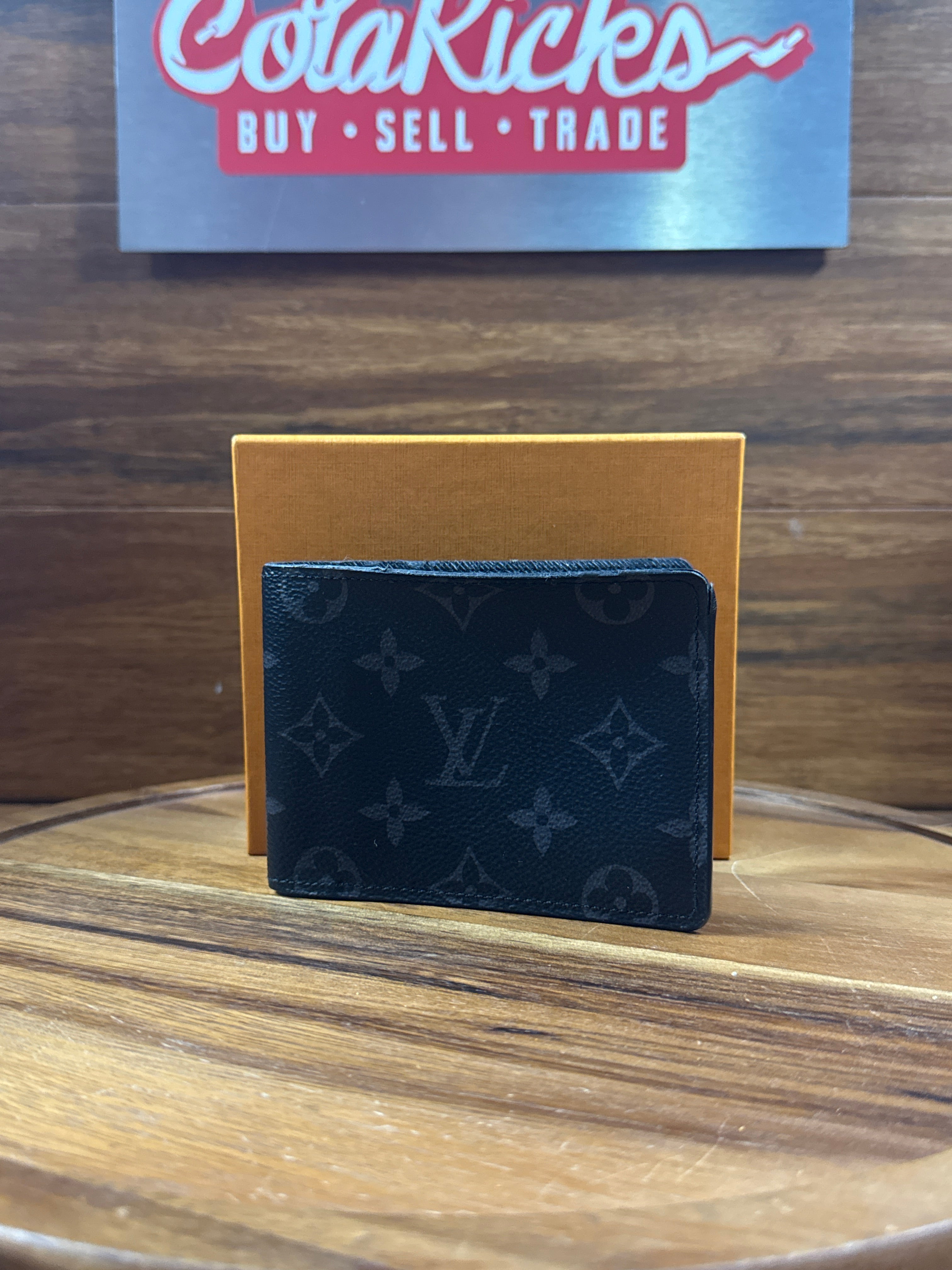 Louis Vuitton Monogram The Multiple Wallet Black