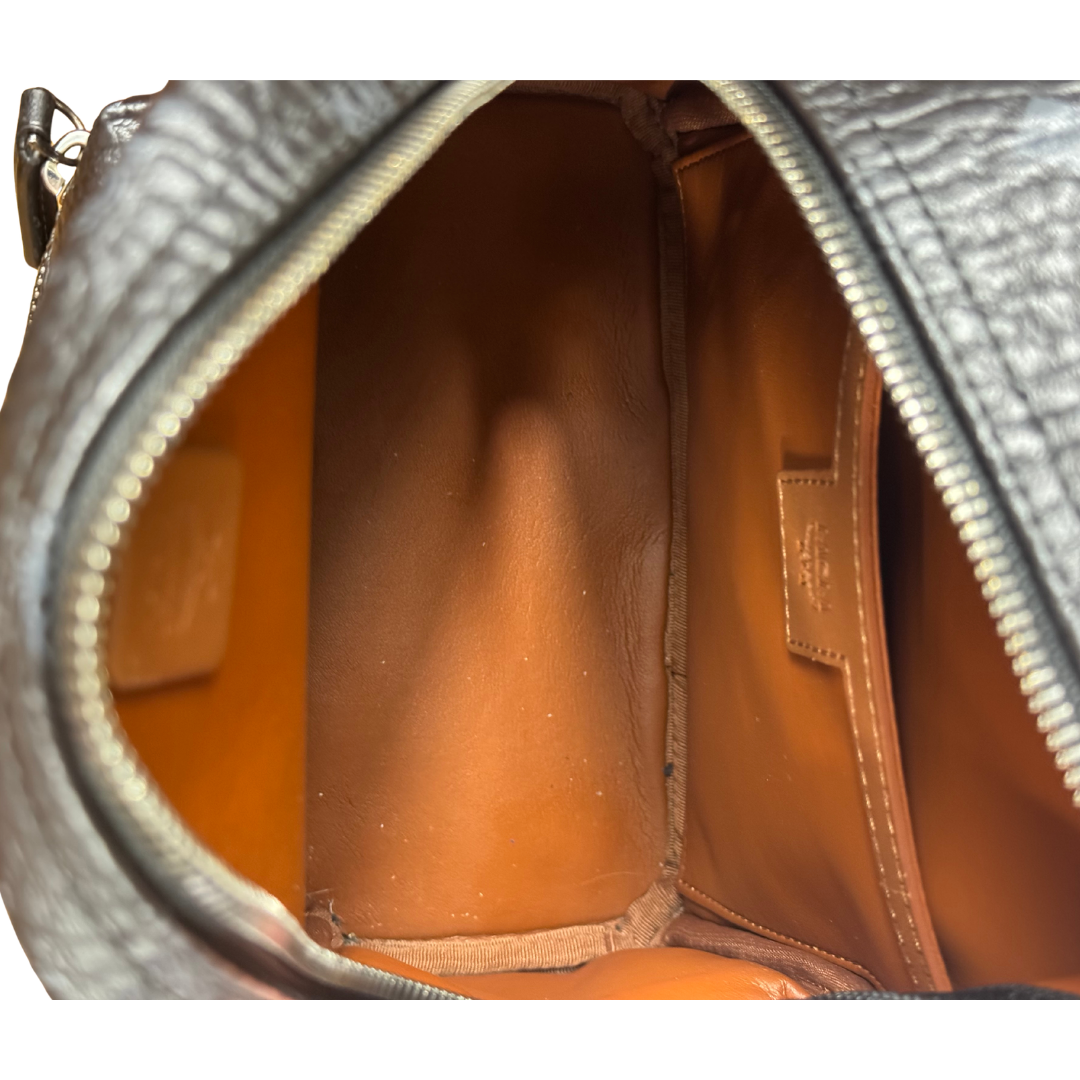 MCM Visetos Mini Backpack 'Black'