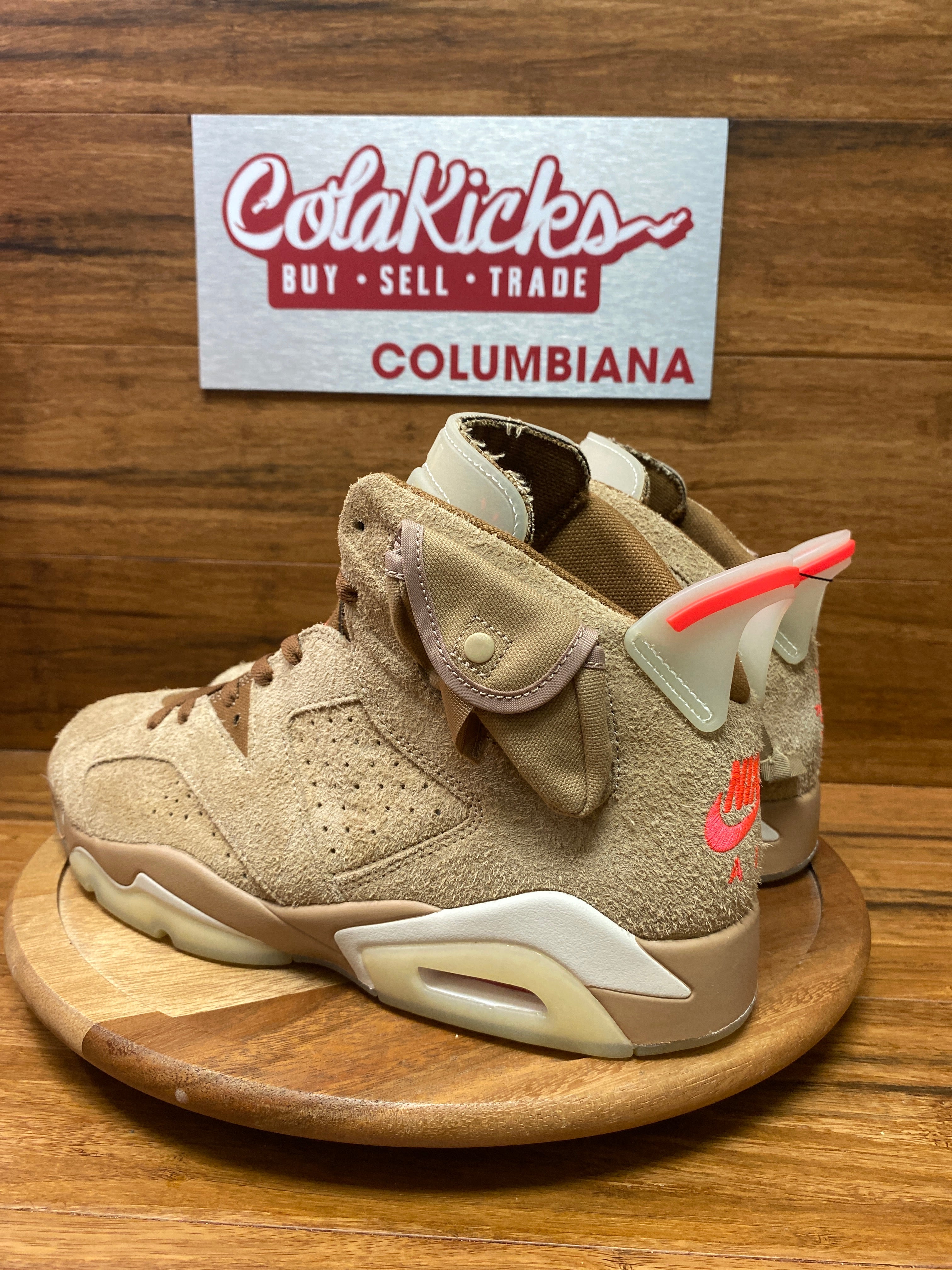 Jordan 6 Retro Travis Scott British Khaki
