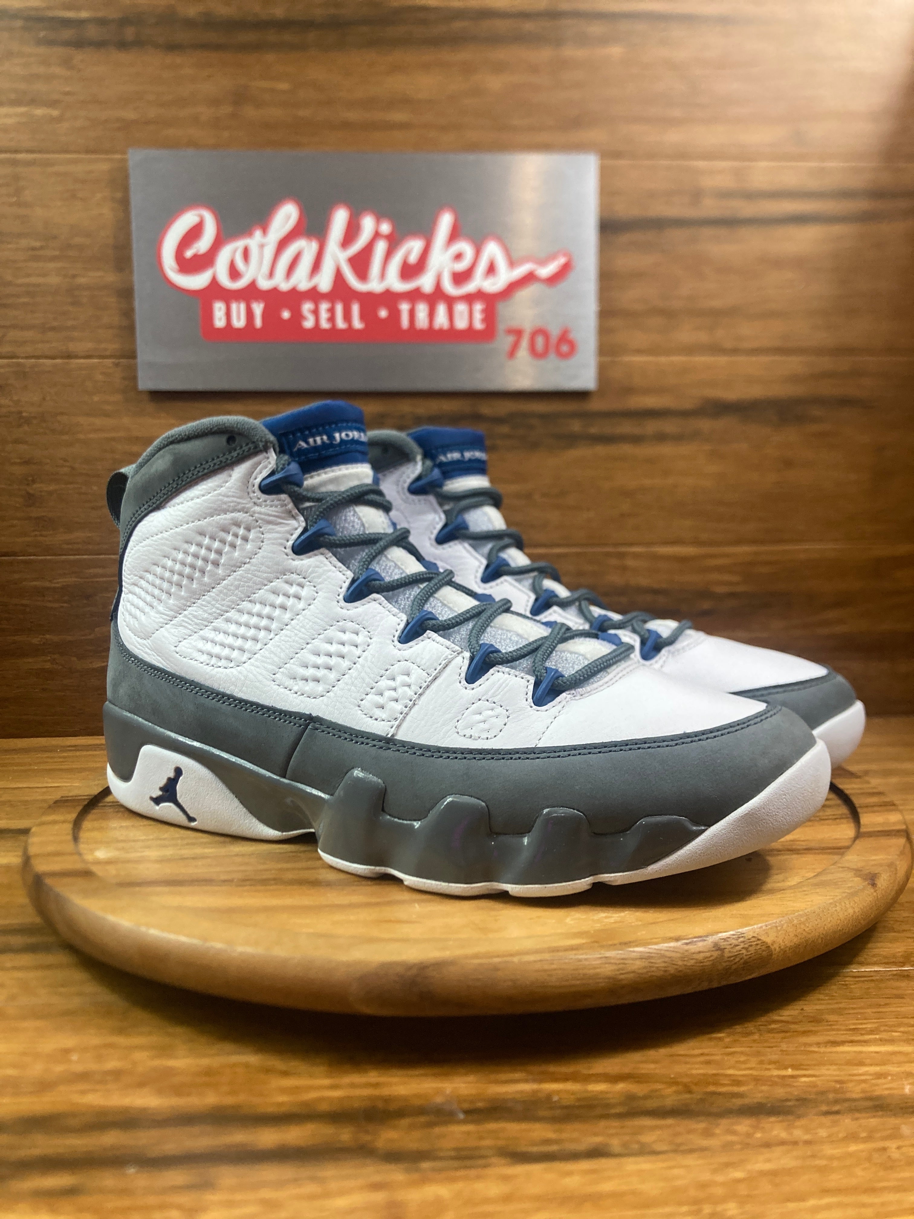 Jordan 9 Retro Flint Grey French Blue (2026)