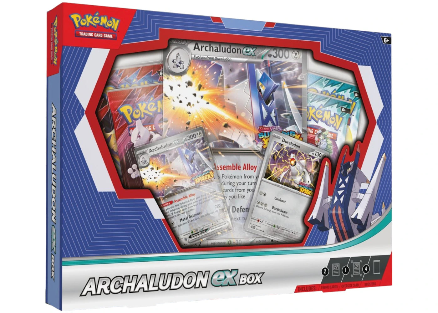 Pokémon Archaludon ex Special Collection Box Wax Set