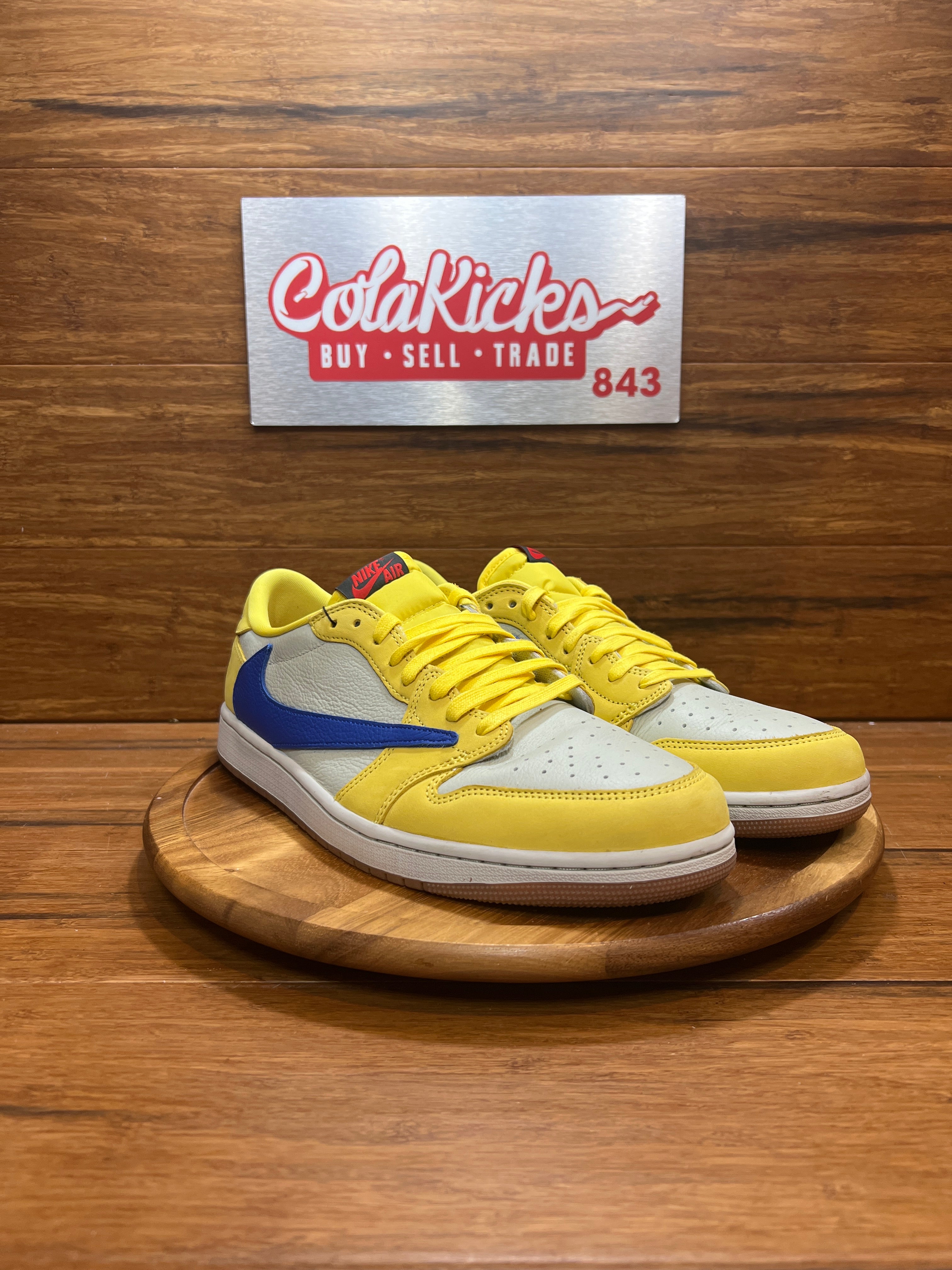 Jordan 1 Retro Low OG SP Travis Scott Canary (Women's)