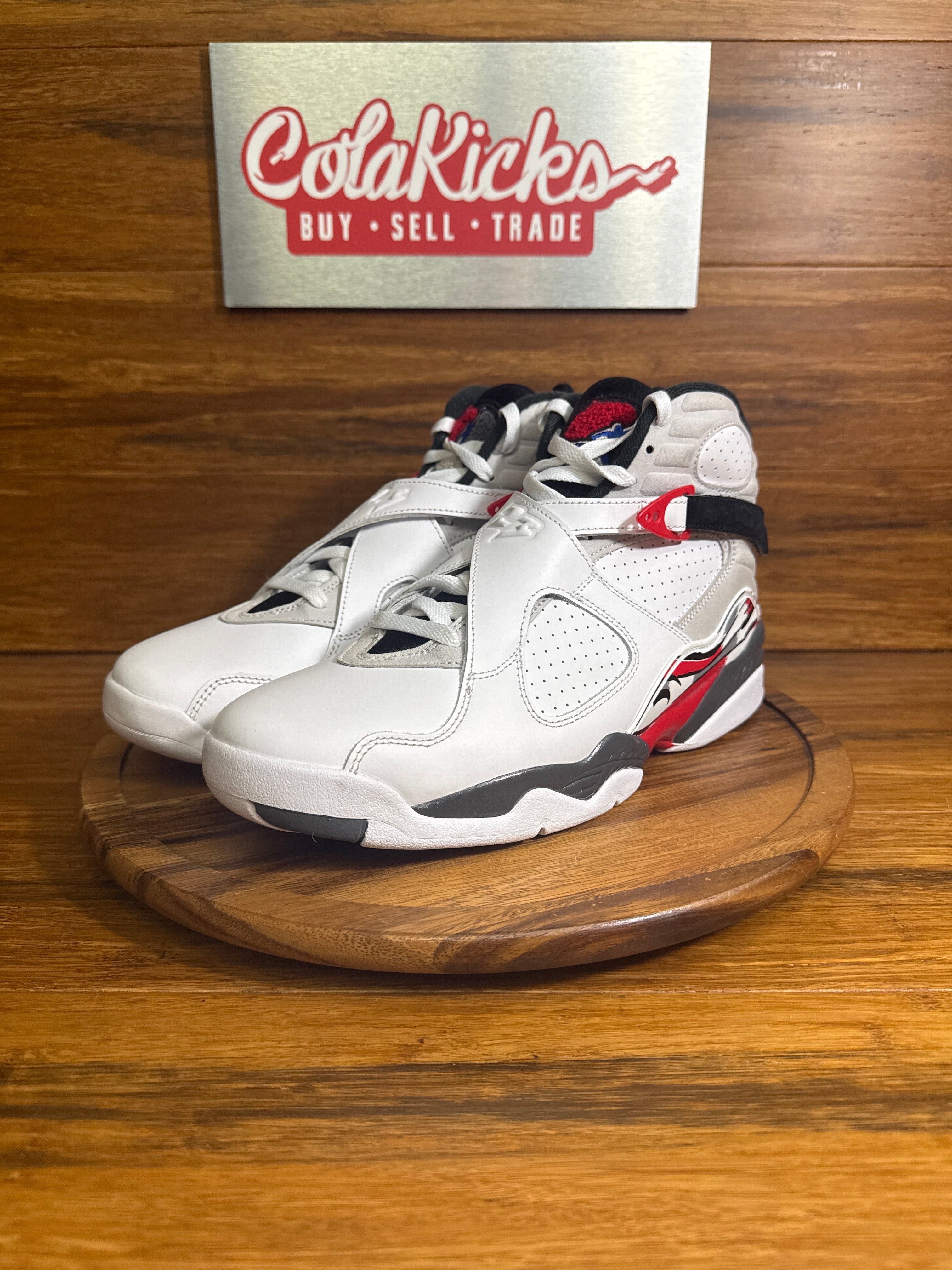 Jordan 8 Retro White True Red (2025)