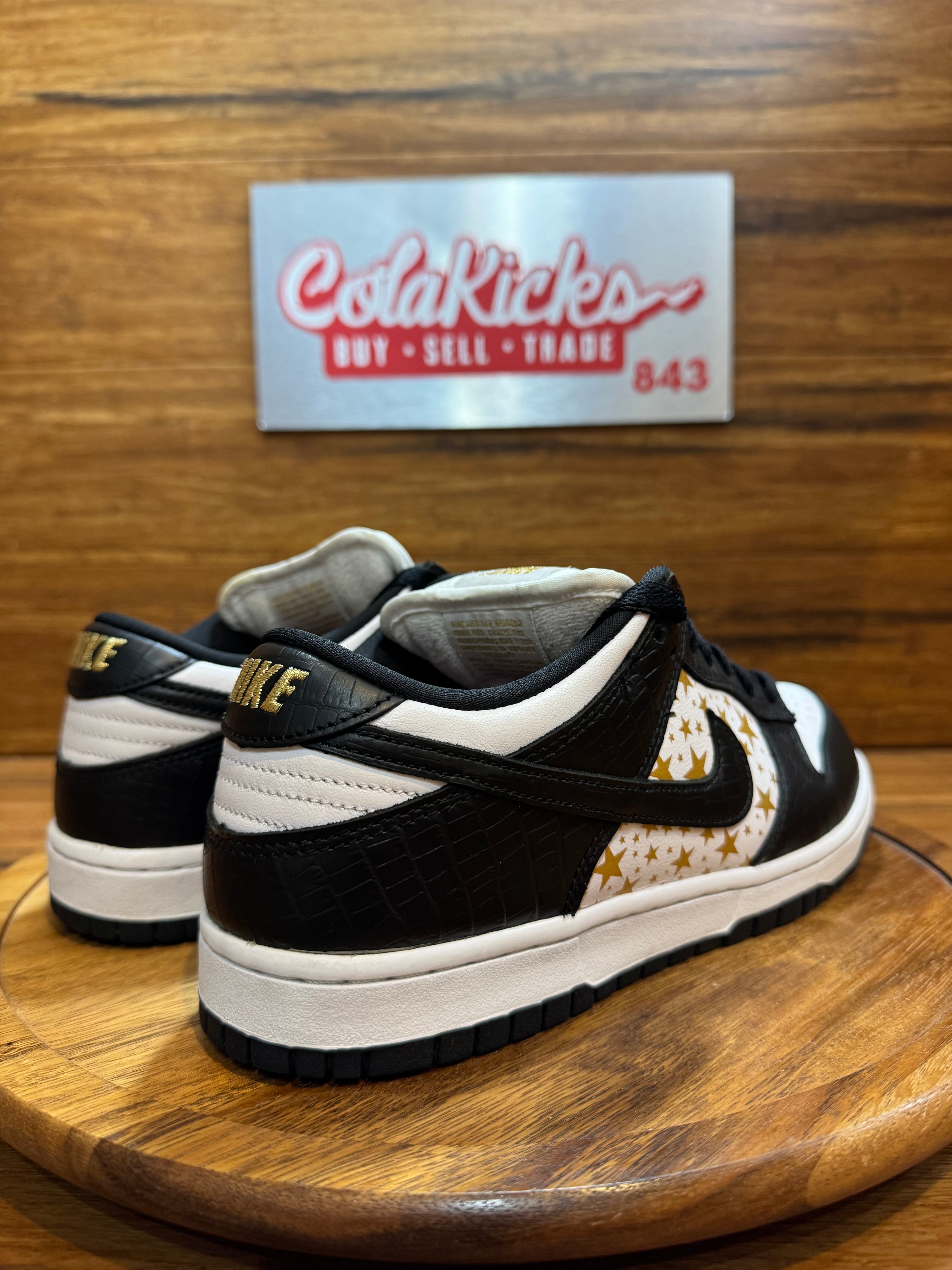 Nike SB Dunk Low Supreme Stars Black (2021)