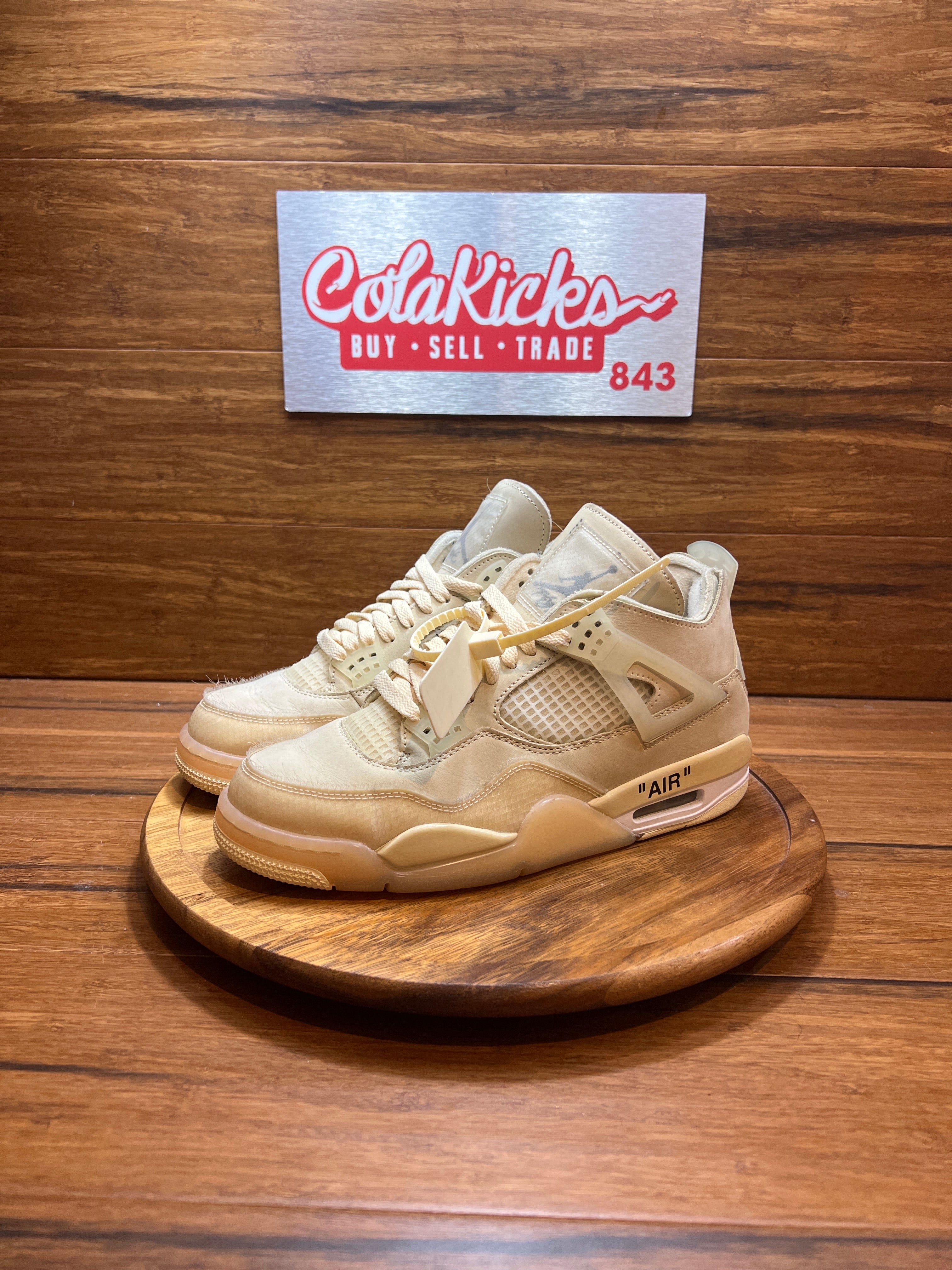 Jordan 4 Retro Off-White Sail (Women's)