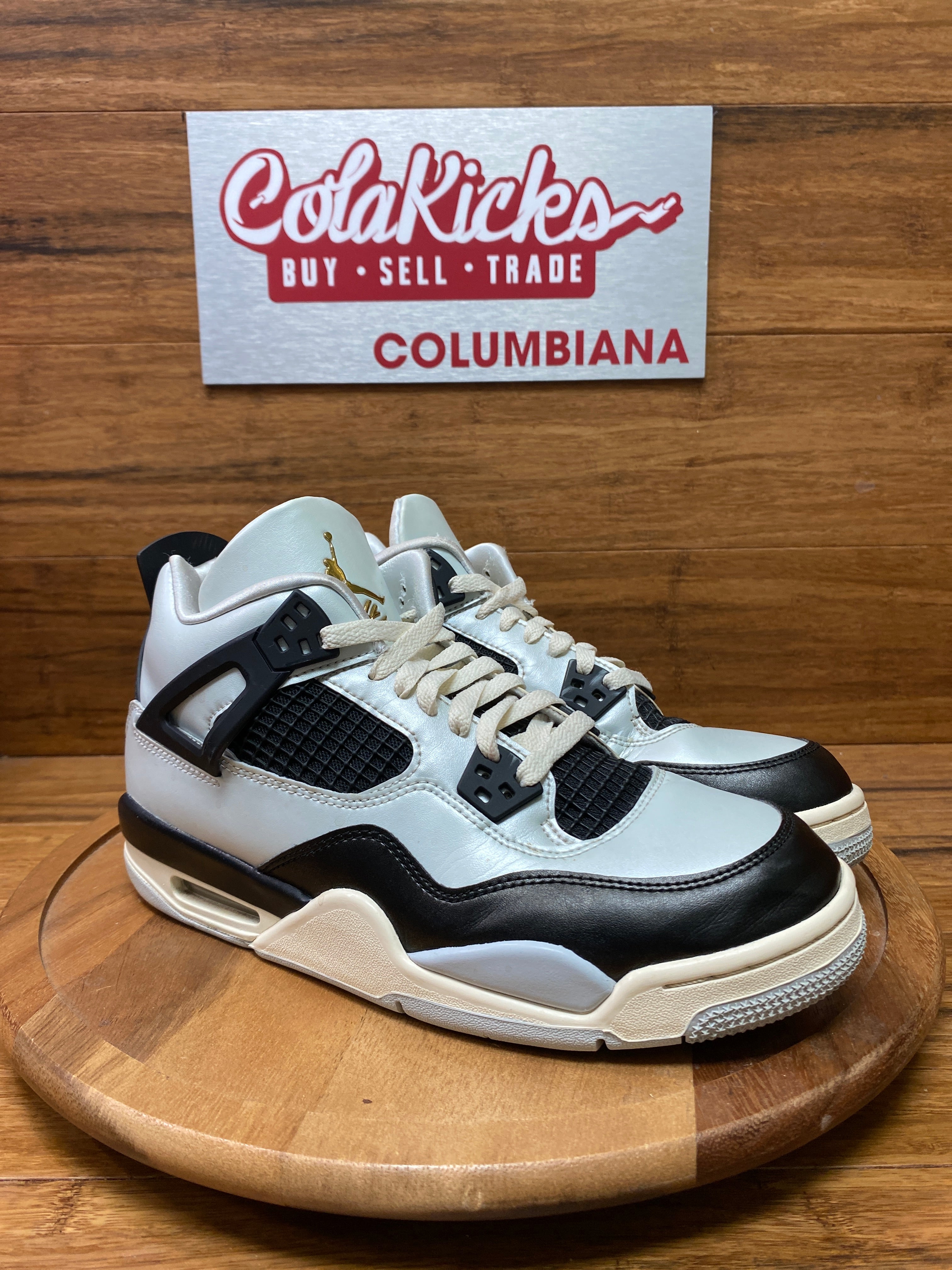 Jordan 4 Retro Platinum Gold (GS)