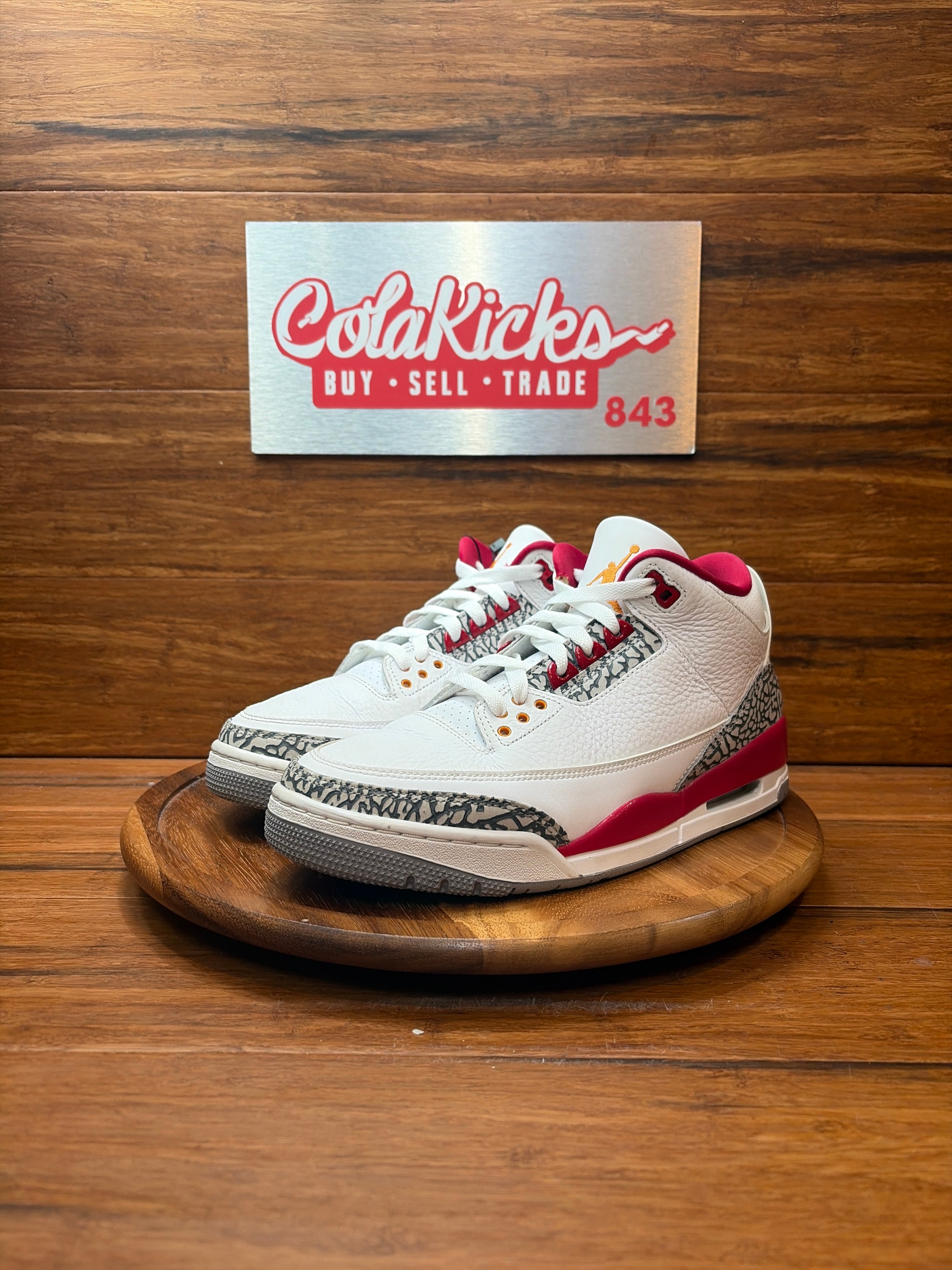 Jordan 3 Retro Cardinal Red