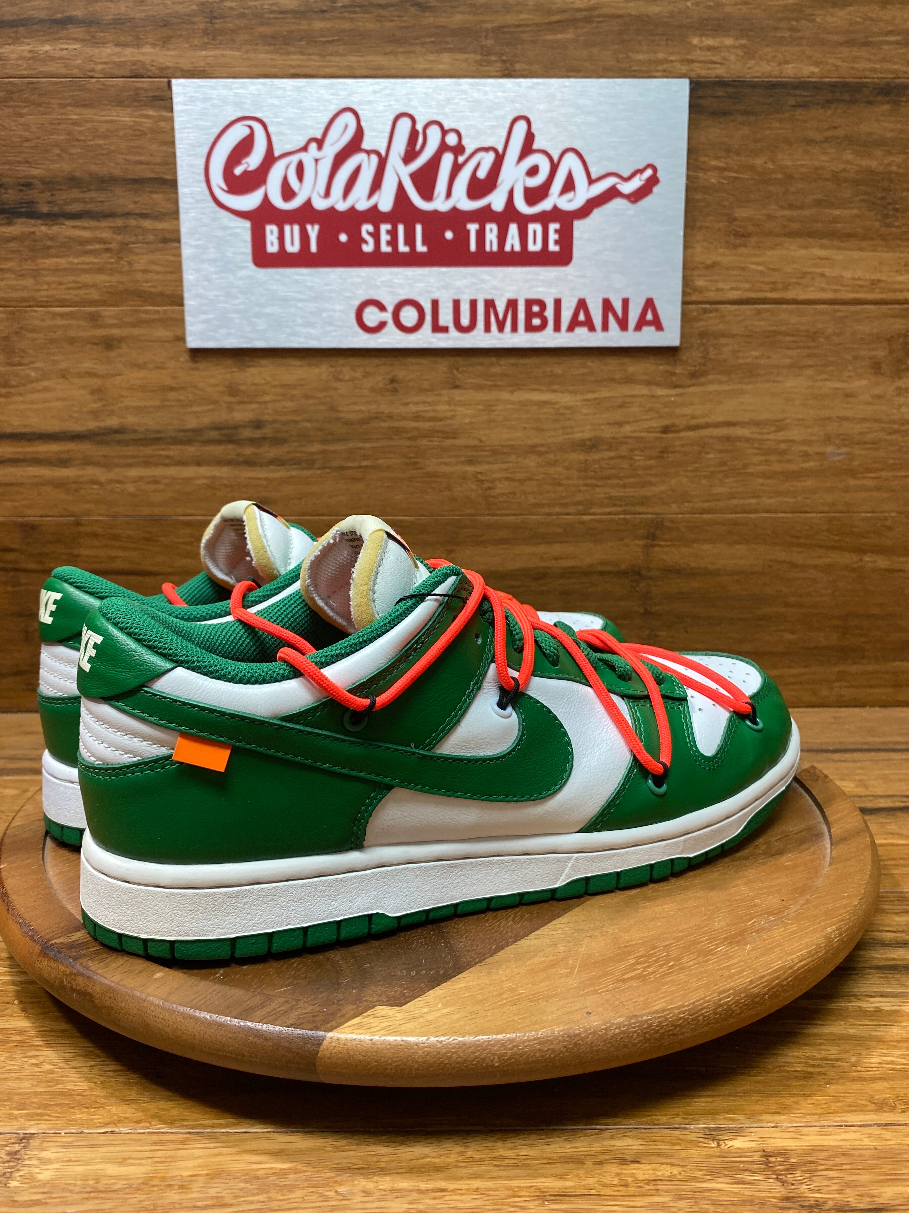 Nike Dunk Low Off-White Pine Green