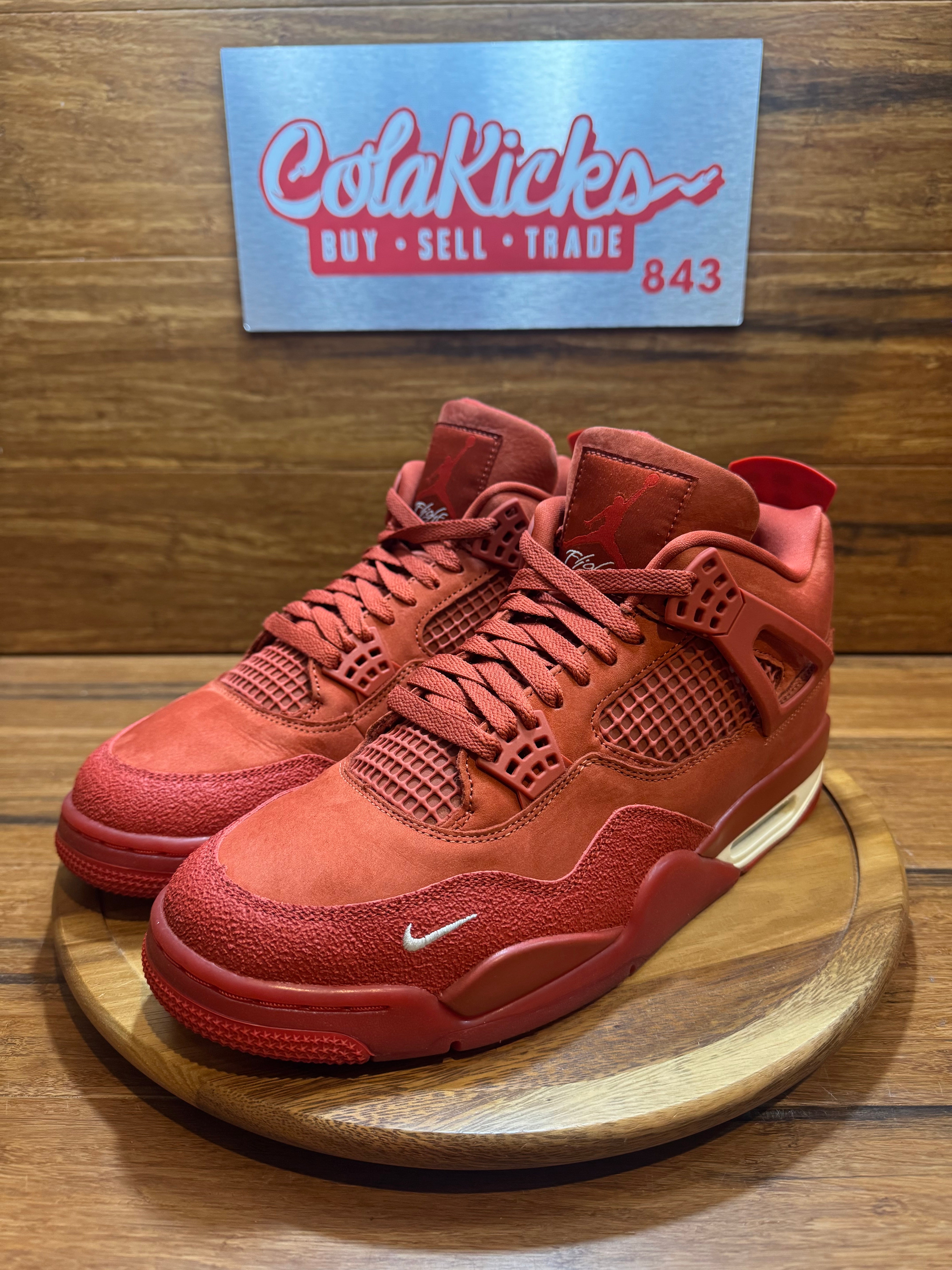 Air Jordan 4 Retro OG SP Nigel Sylvester Brick by Brick (Missing Bags and Blue Straps)