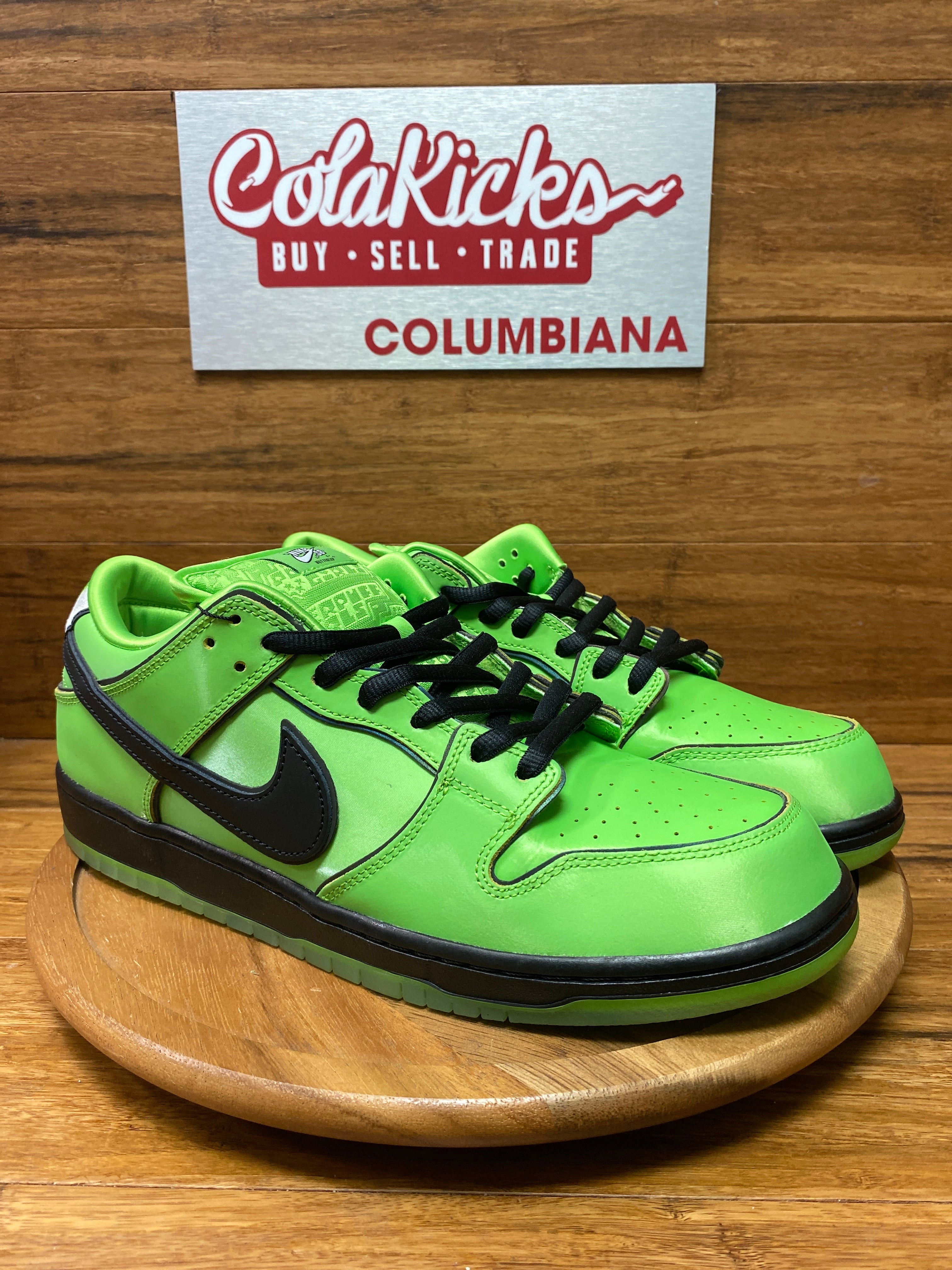 Nike SB Dunk Low The Powerpuff Girls Buttercup