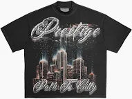 Prestige Path To The City Rhinestone Tee
